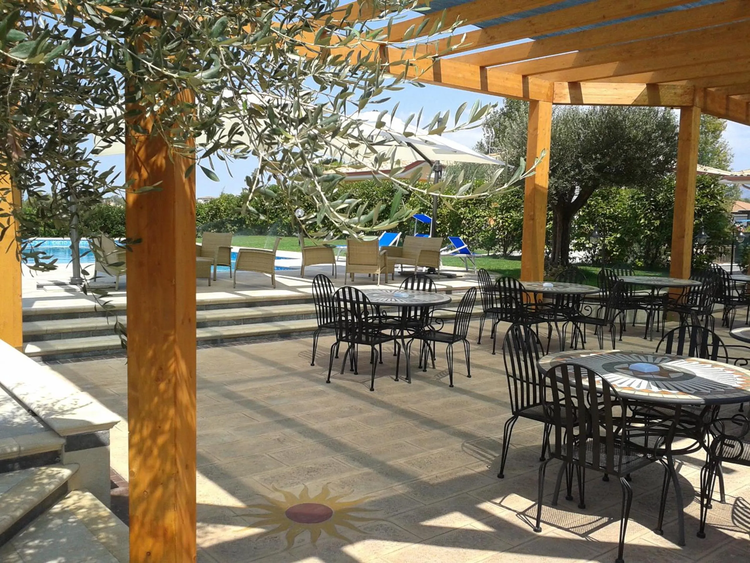 Balcony/Terrace in Hotel Villa Aurora