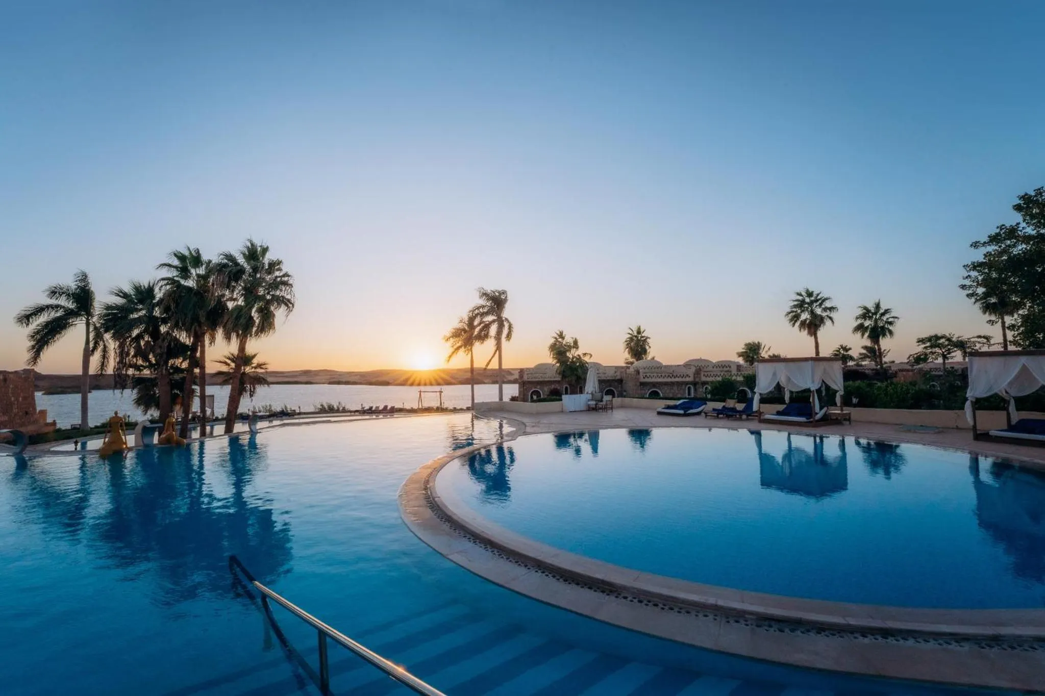 Natural landscape in Seti Abu Simbel Lake Resort