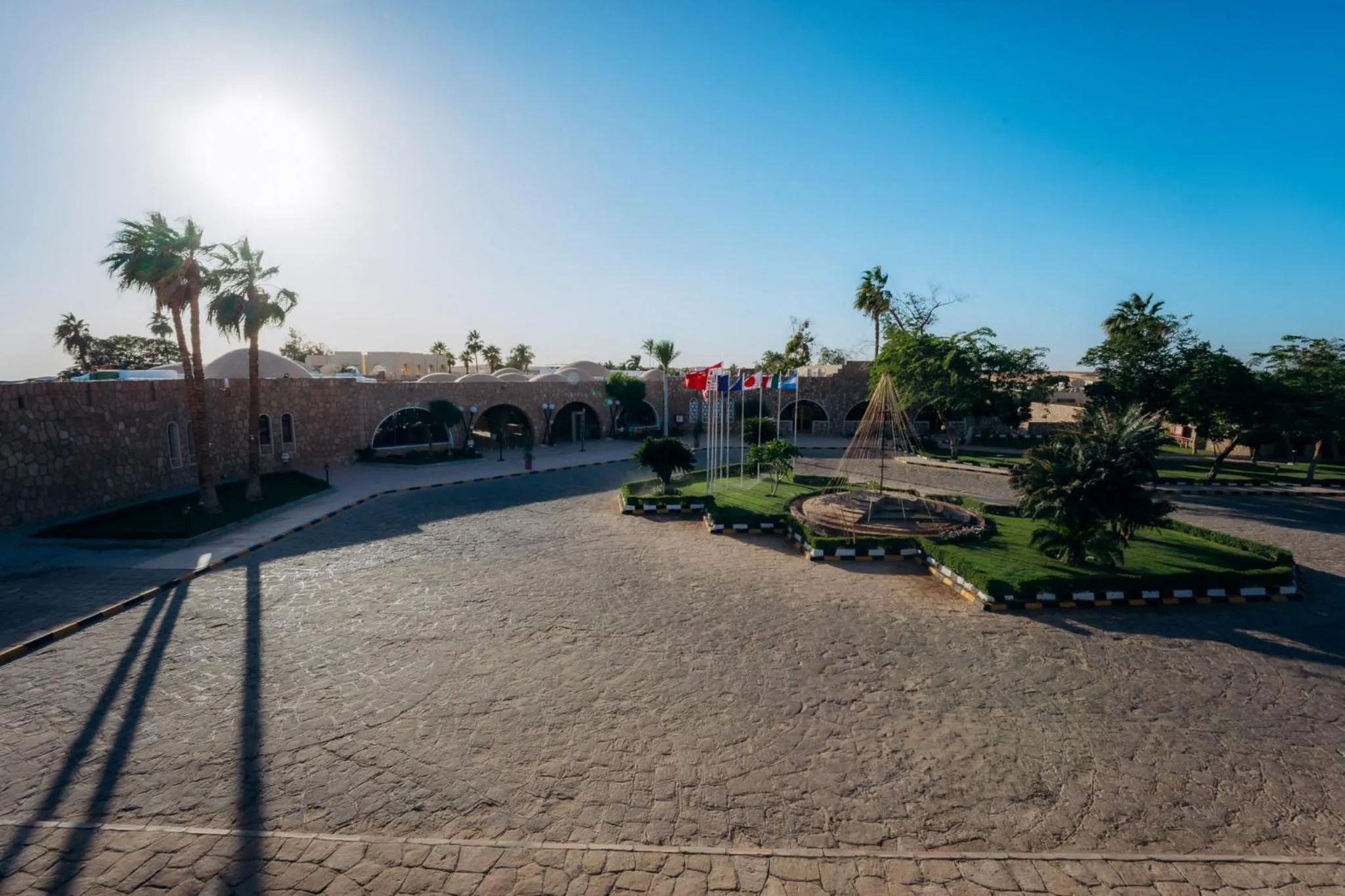 Parking in Seti Abu Simbel Lake Resort