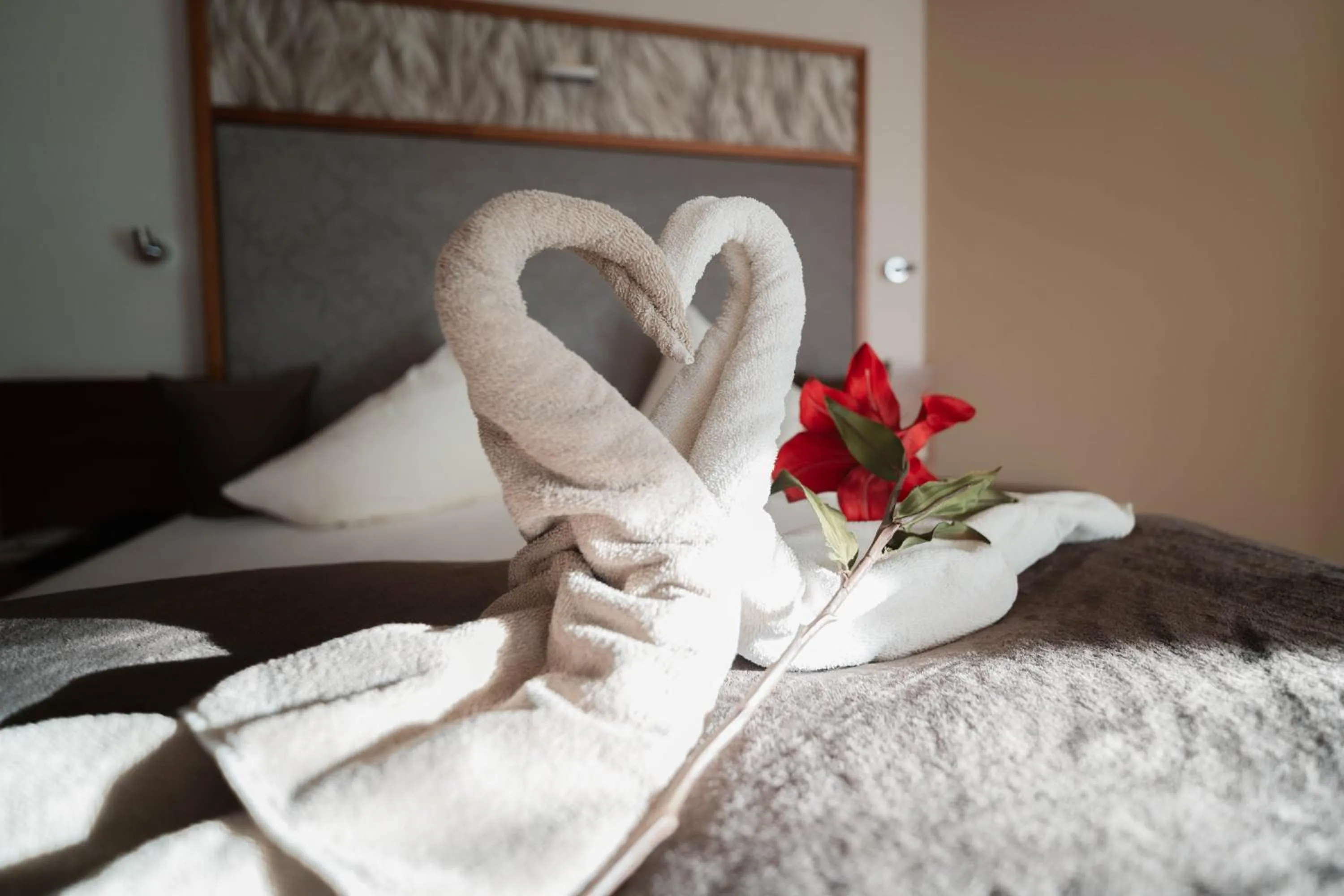 Bed in Hotel Jennys Schlössl