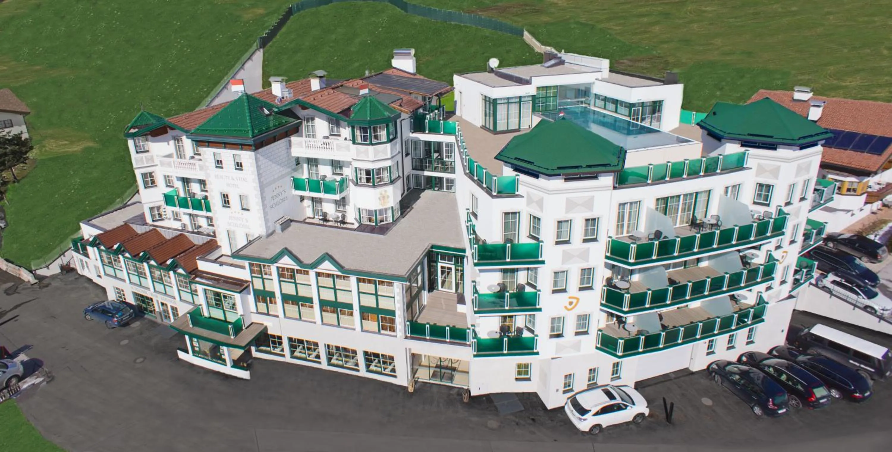 Property building in Hotel Jennys Schlössl