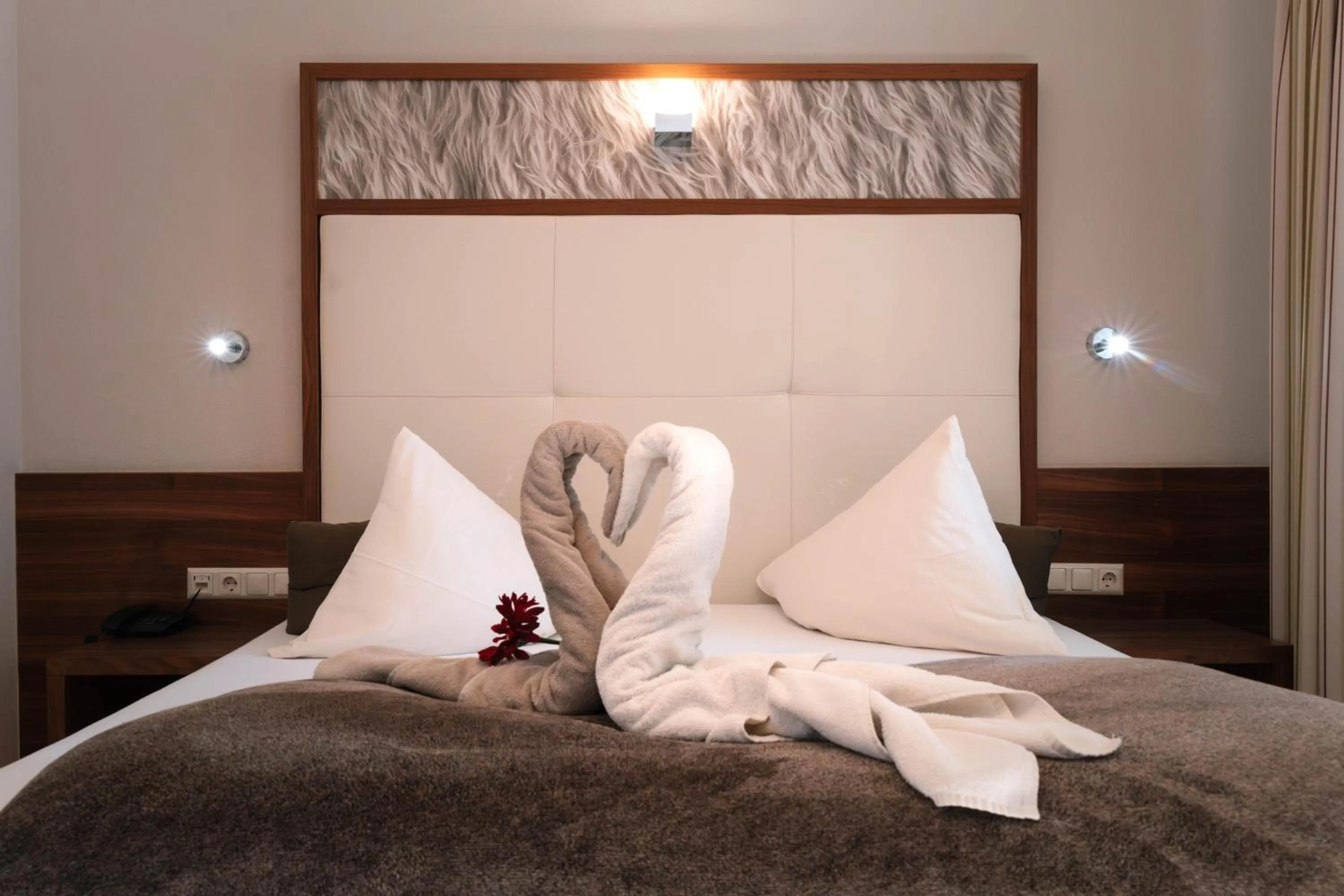 Bed in Hotel Jennys Schlössl