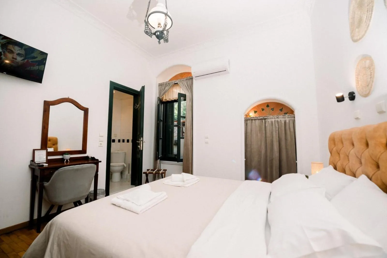 Bed in Ntouana hotel