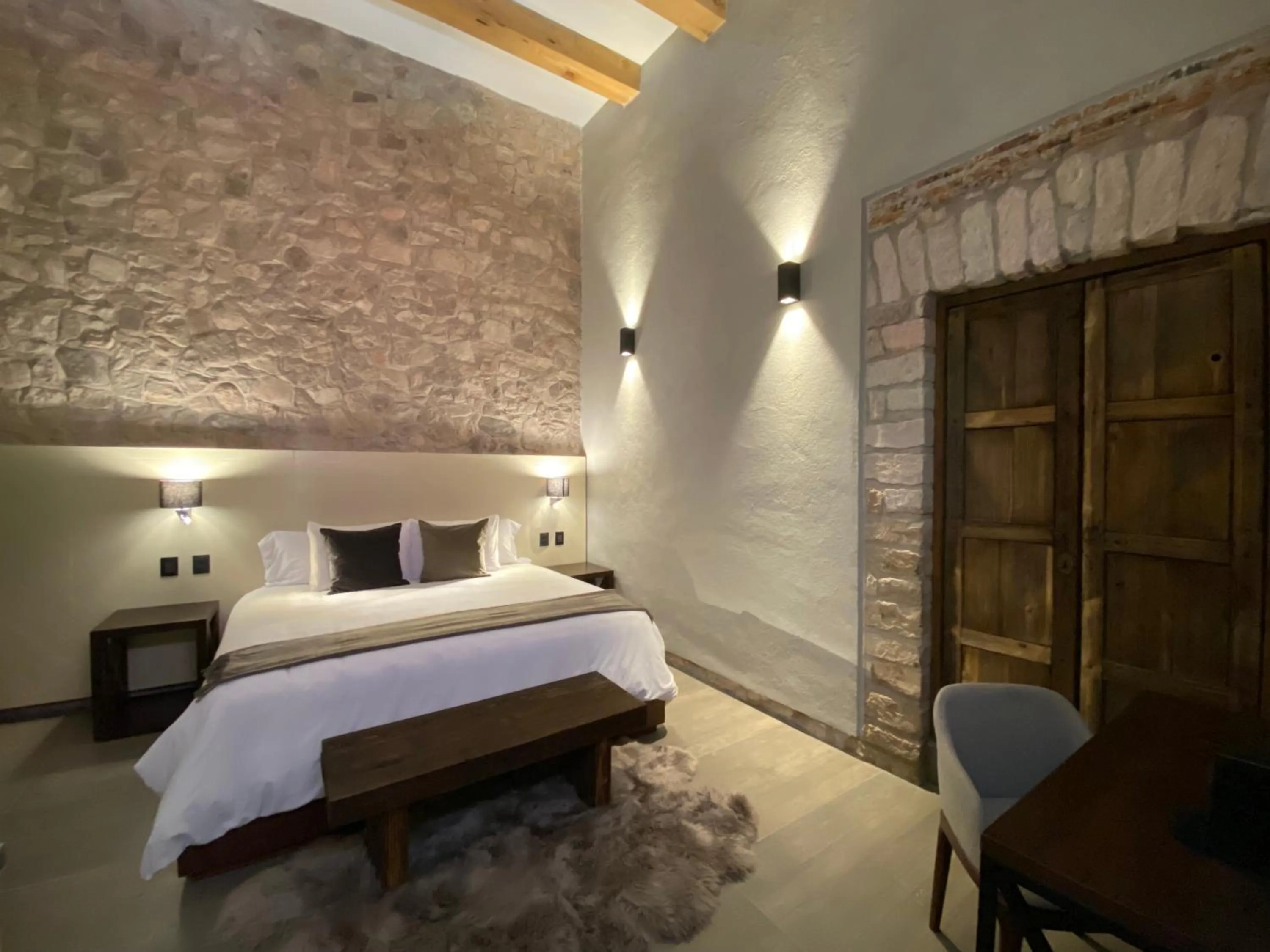 Bed in Hotel Casa Once