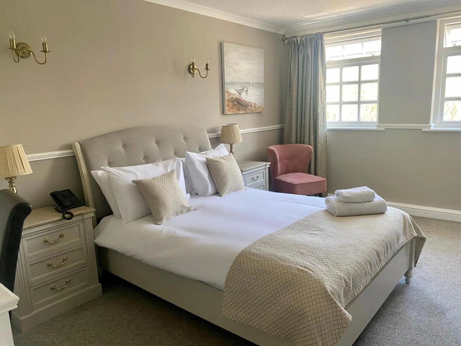 Bed in The Spa Hotel