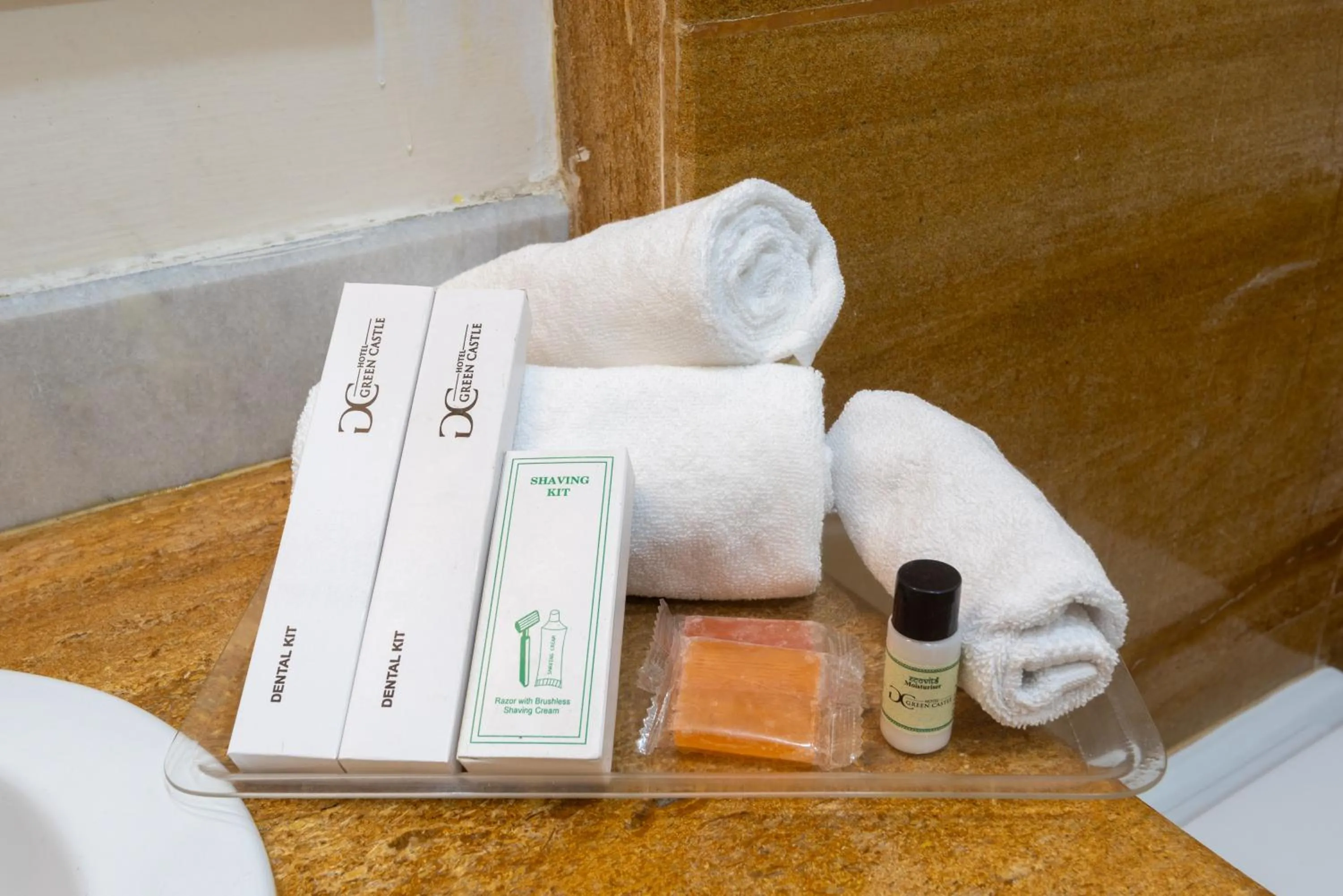 towels in Tulip Inn Green Castle Mall road