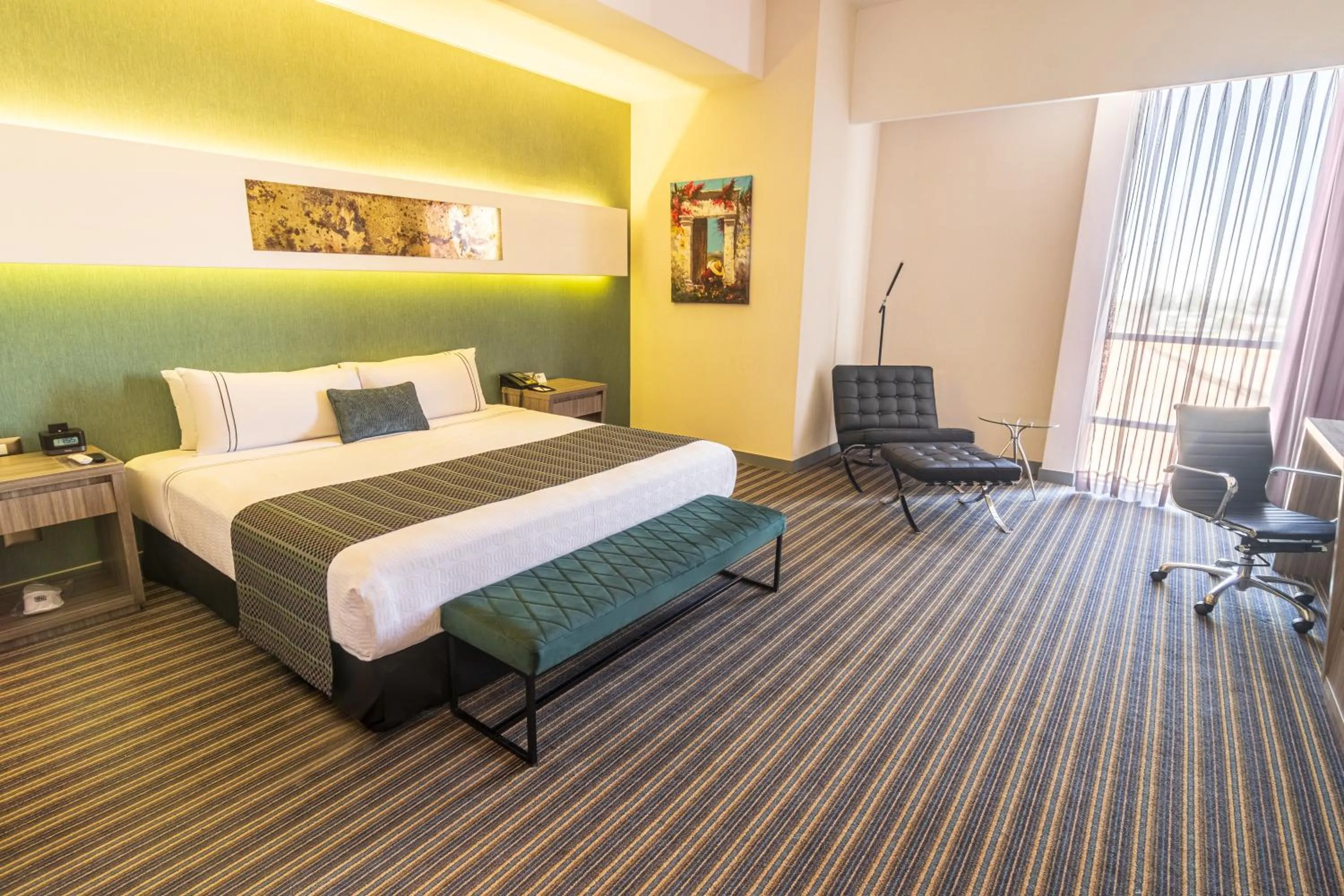 View (from property/room), Bed in Sonesta Hotel Arequipa