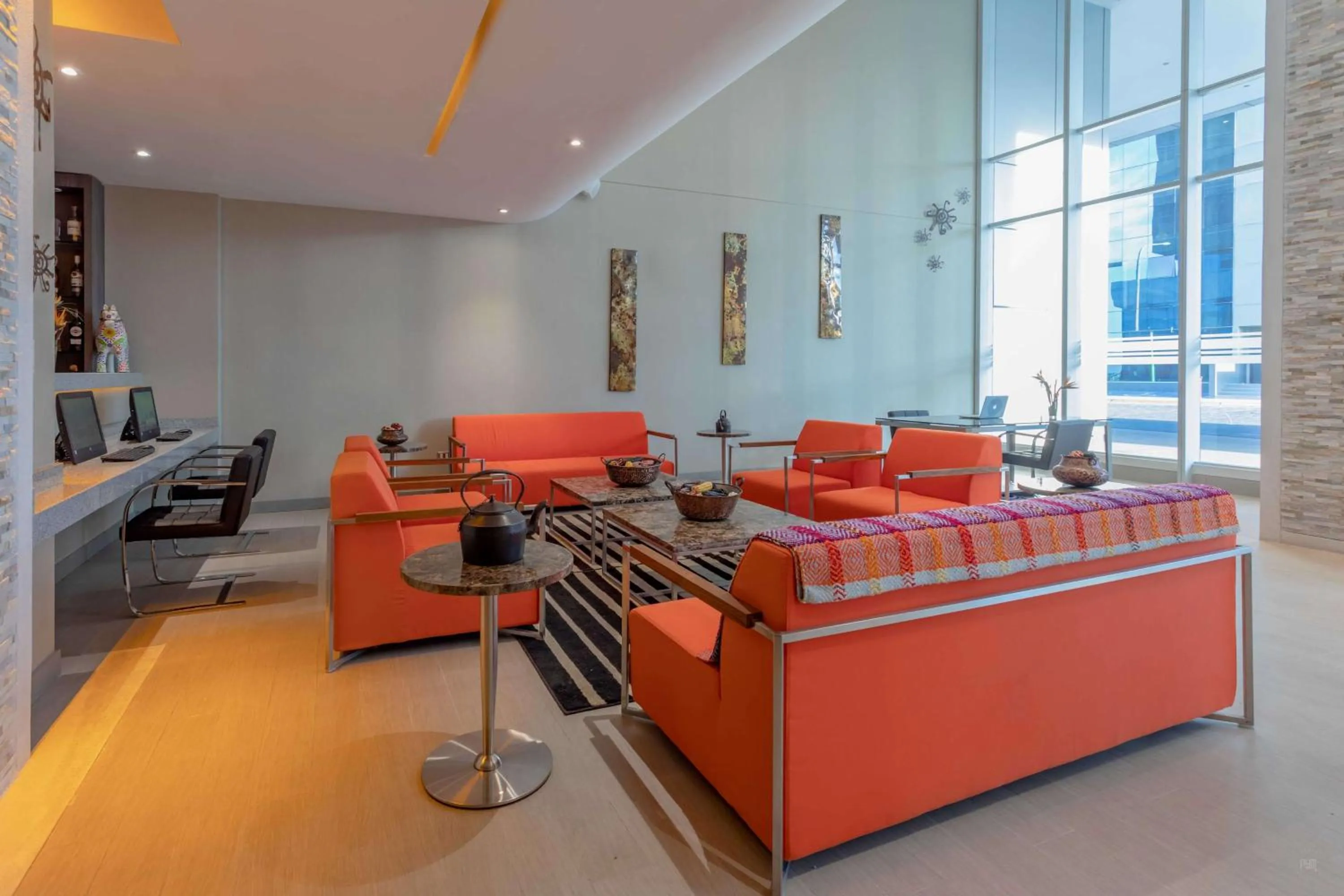 Lobby or reception in Sonesta Hotel Arequipa