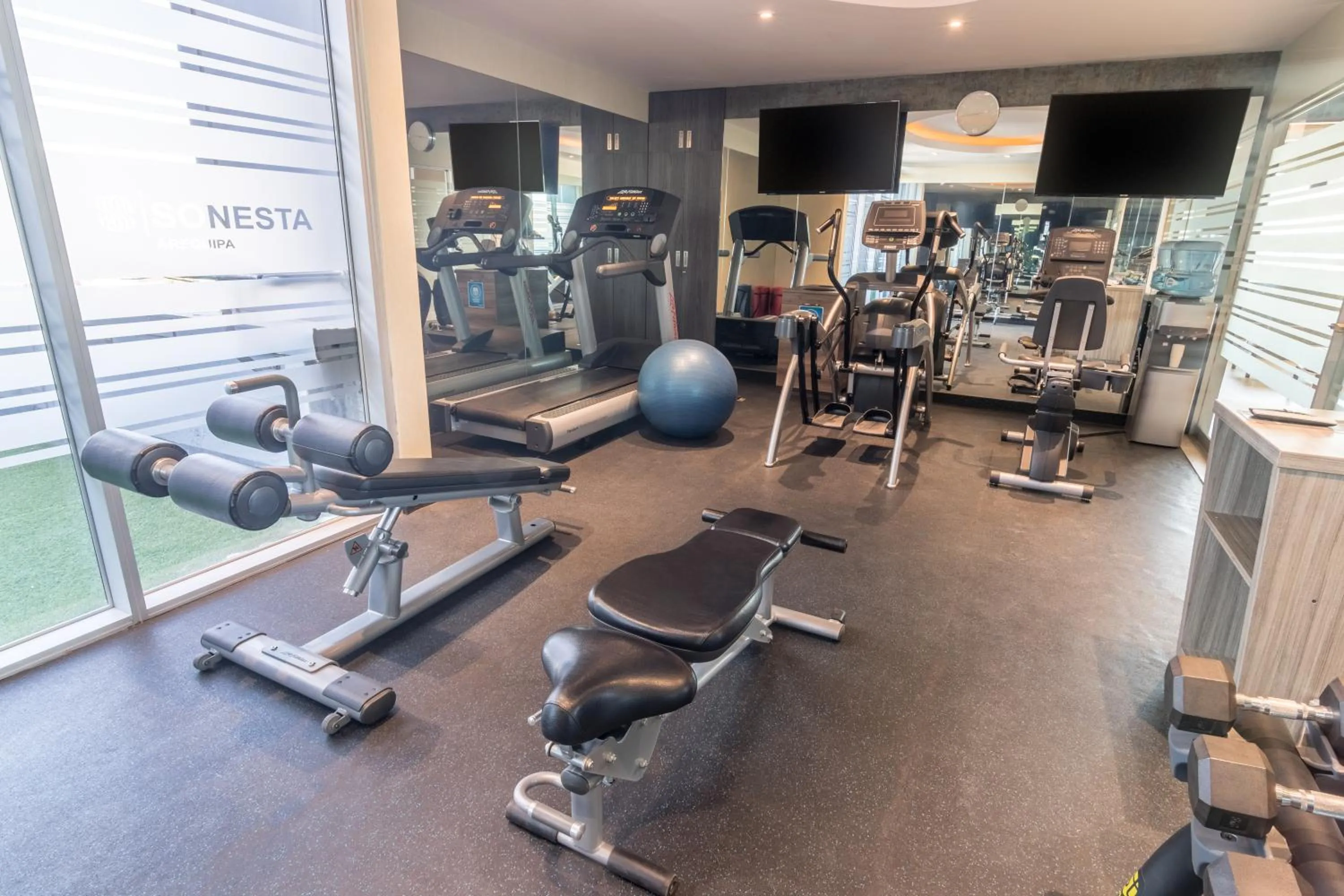 Fitness centre/facilities in Sonesta Hotel Arequipa