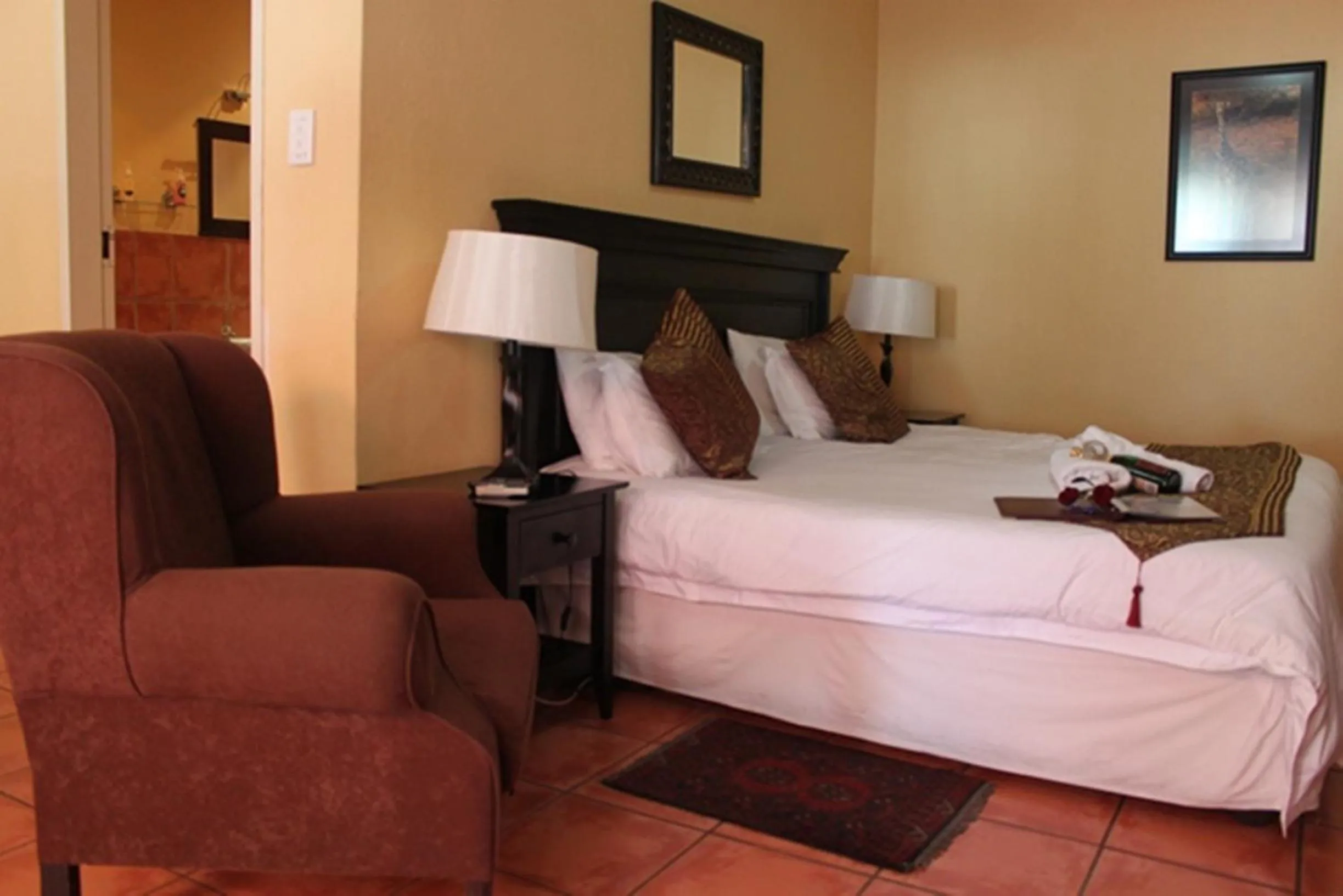 Bed in Rosenthal Guesthouse