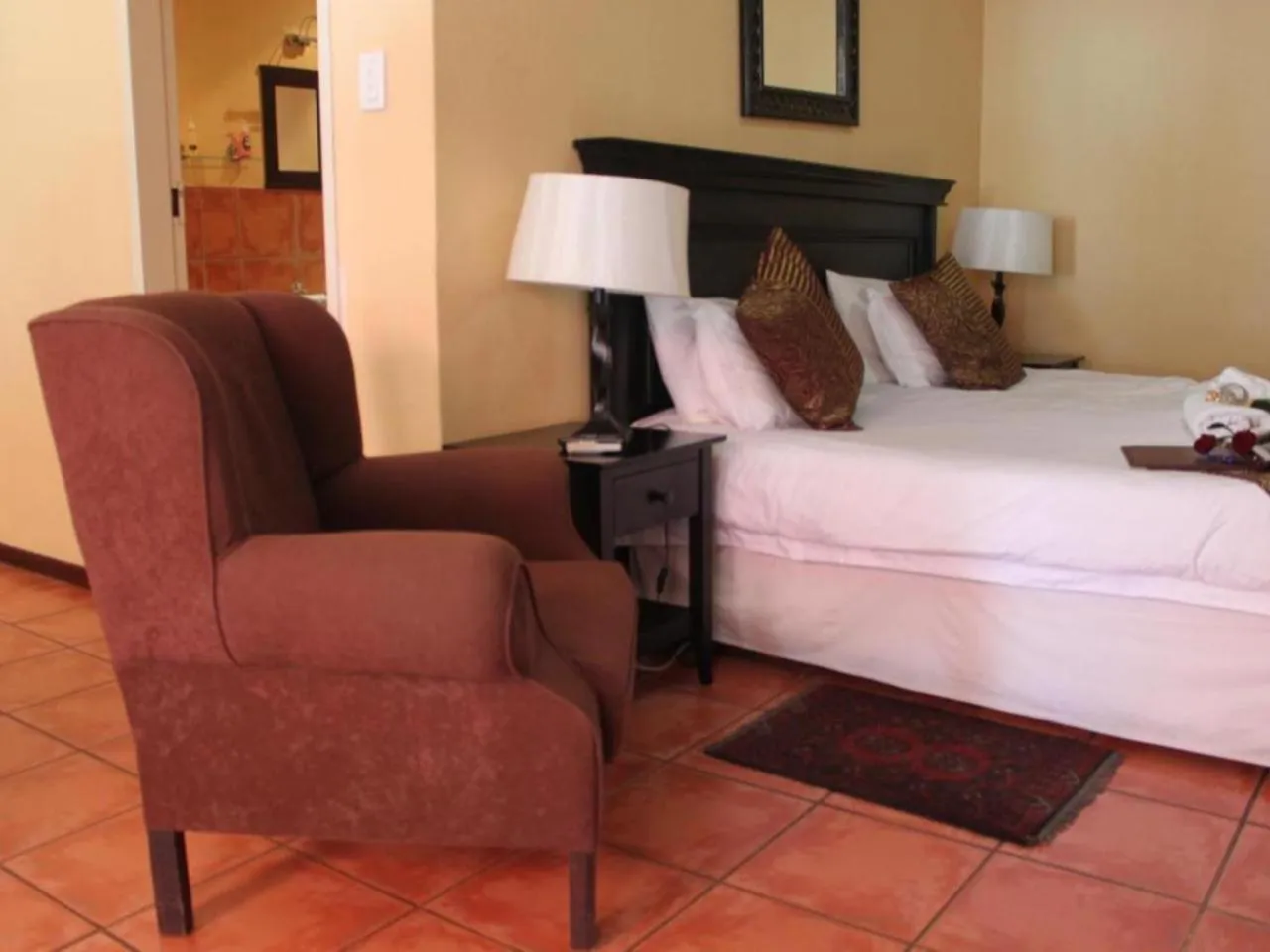 Bed in Rosenthal Guesthouse