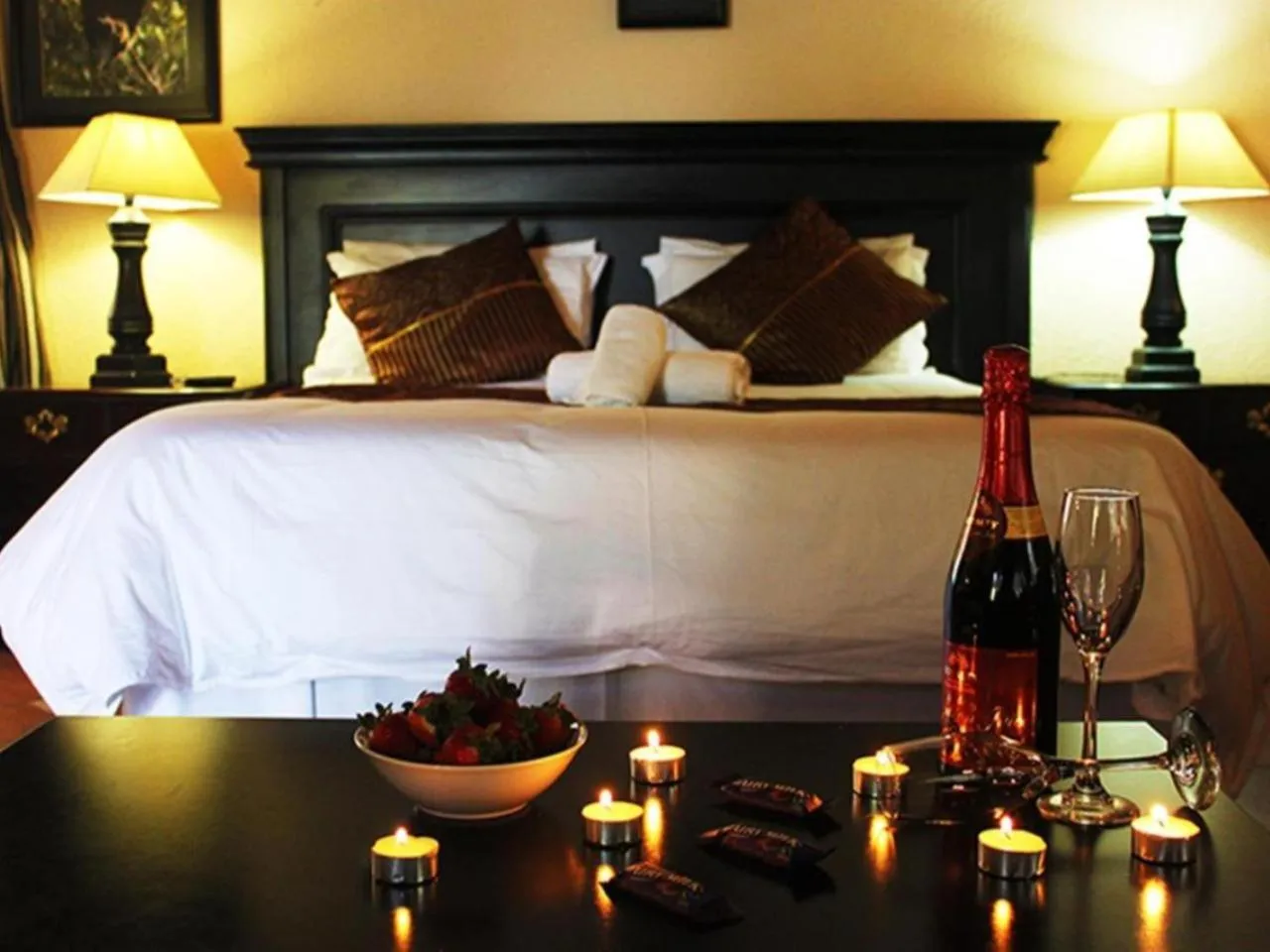 Bed in Rosenthal Guesthouse