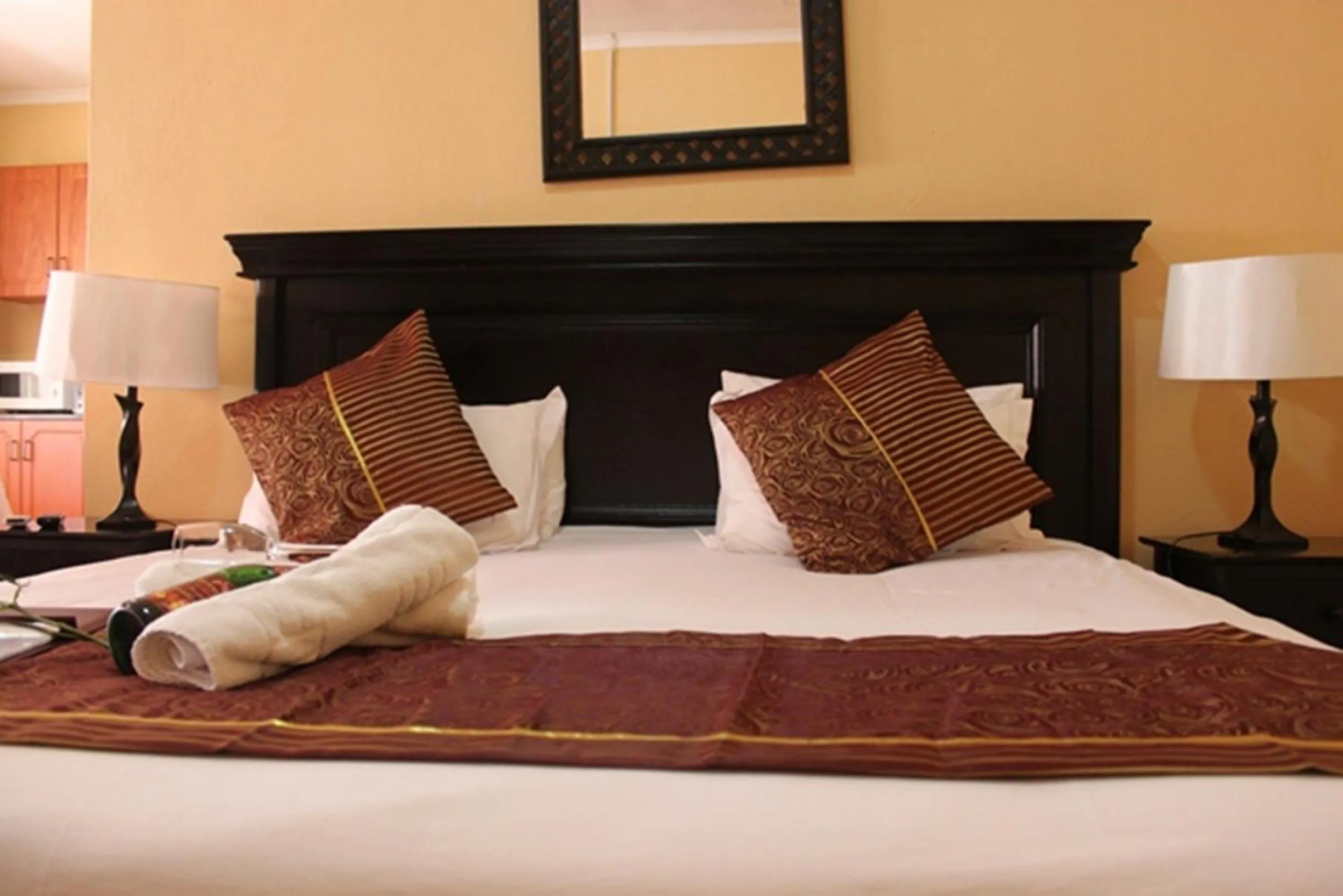 Bed in Rosenthal Guesthouse