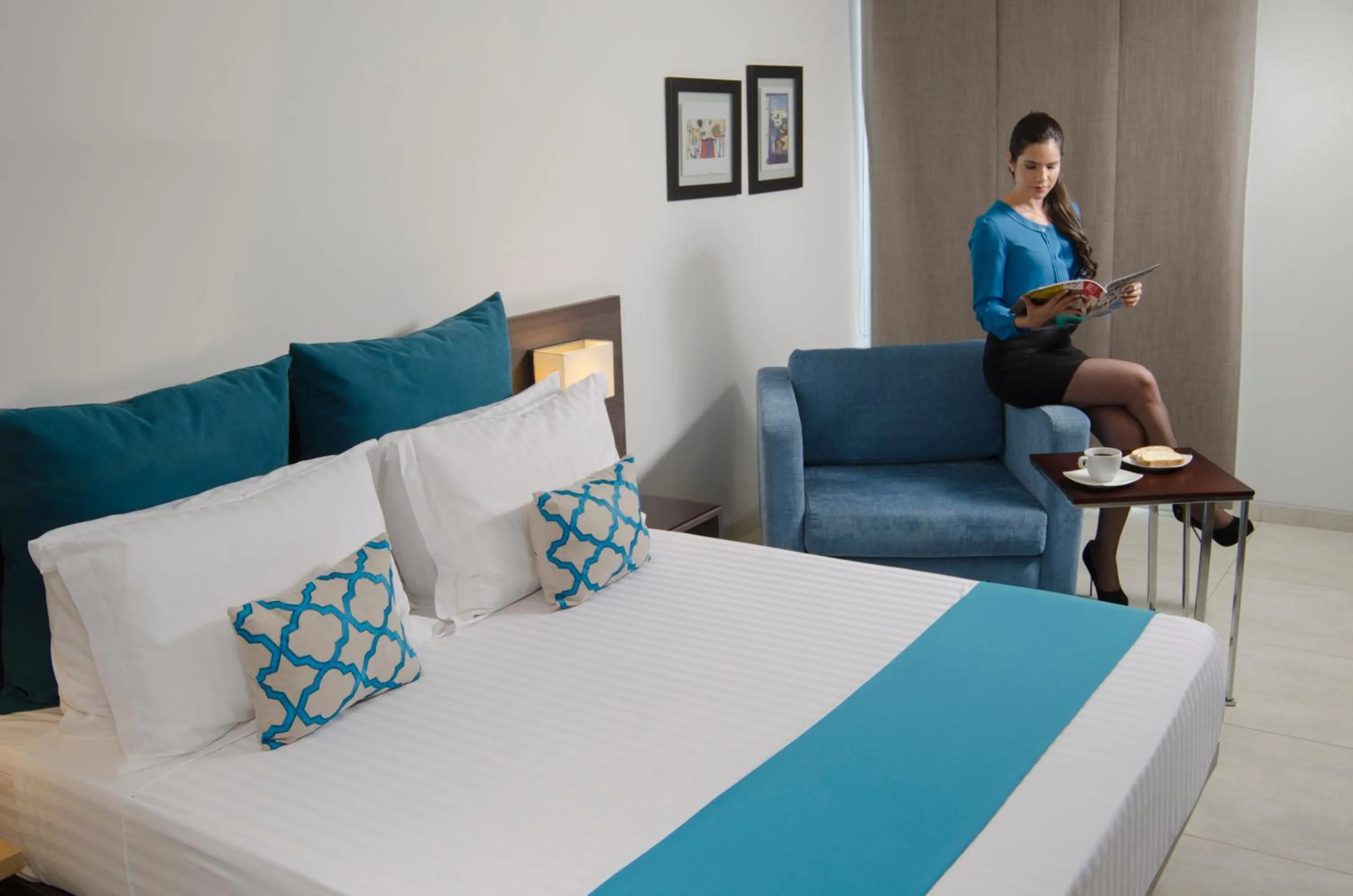 Bed in Hotel CasaBlanca Cucuta