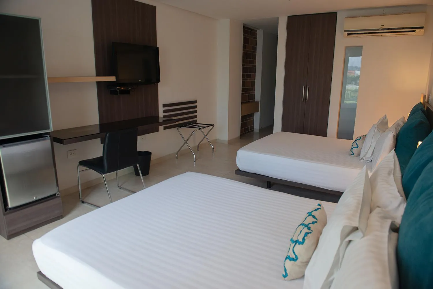 Bed in Hotel CasaBlanca Cucuta