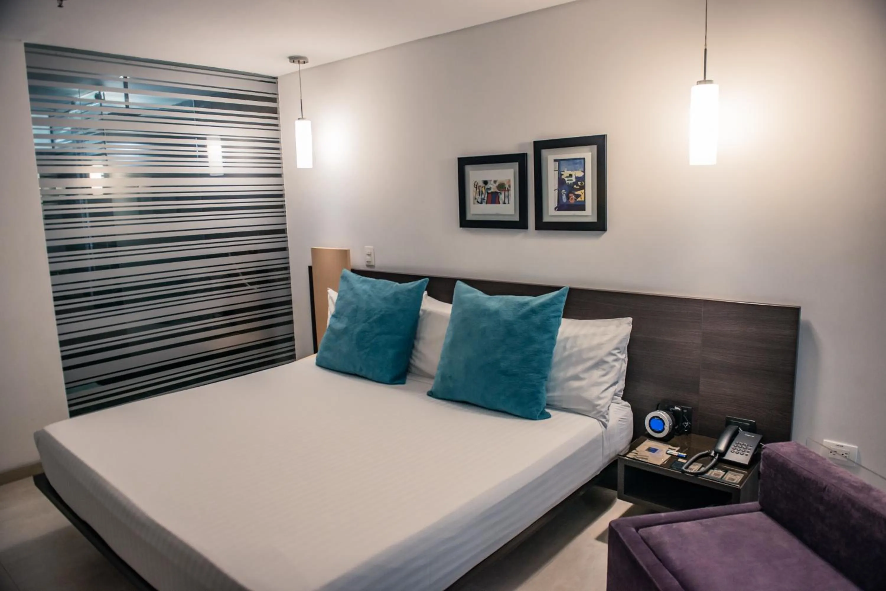 Bed in Hotel CasaBlanca Cucuta