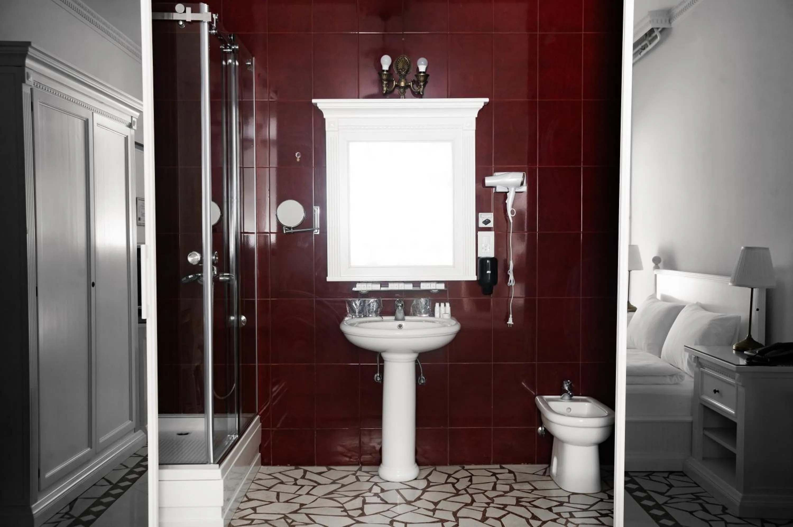 Bathroom in Hotel Jardin