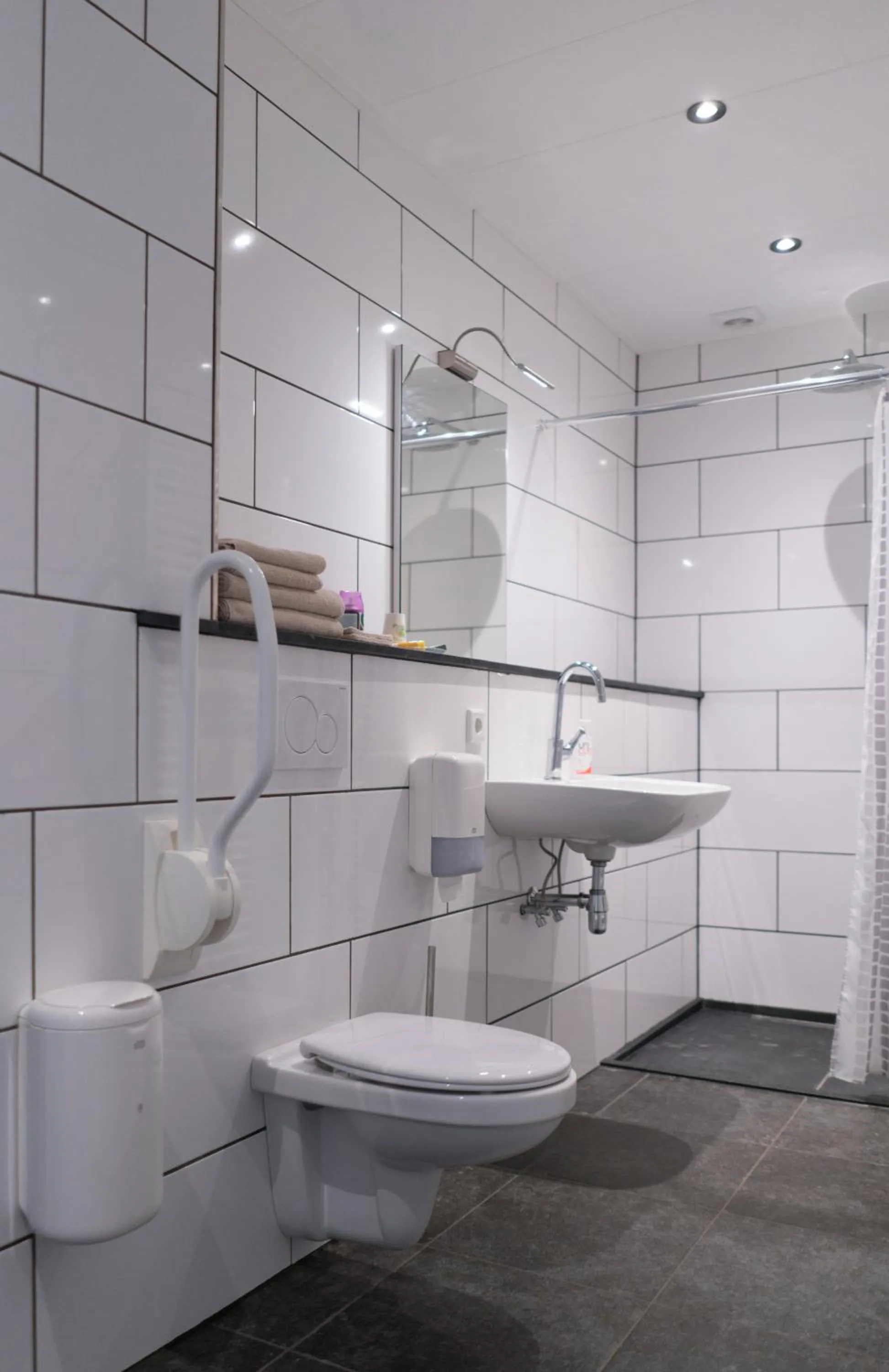 Shower in Hotel Herberg de Lindehoeve