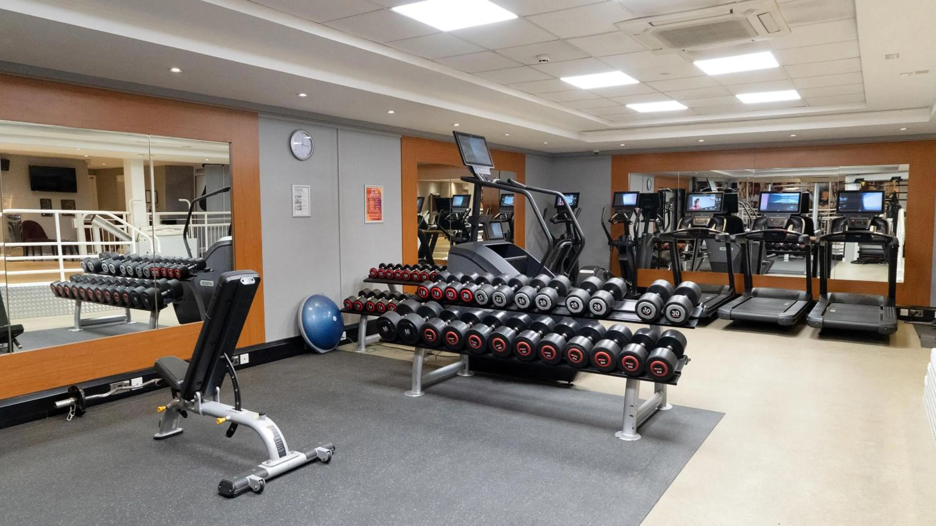 Fitness centre/facilities in Hilton Northampton Hotel