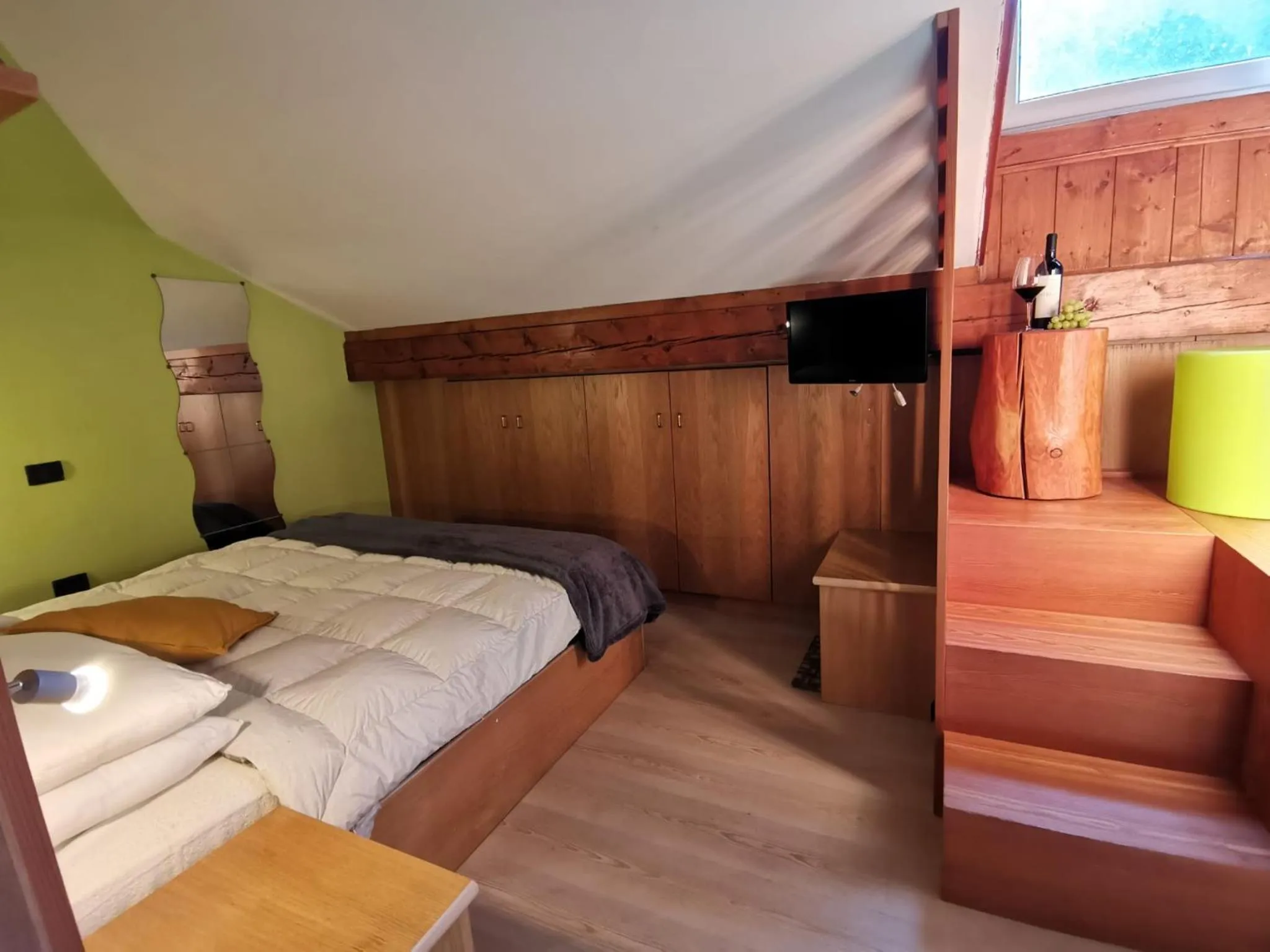 Bed in Alpencolor Hotel Tonale
