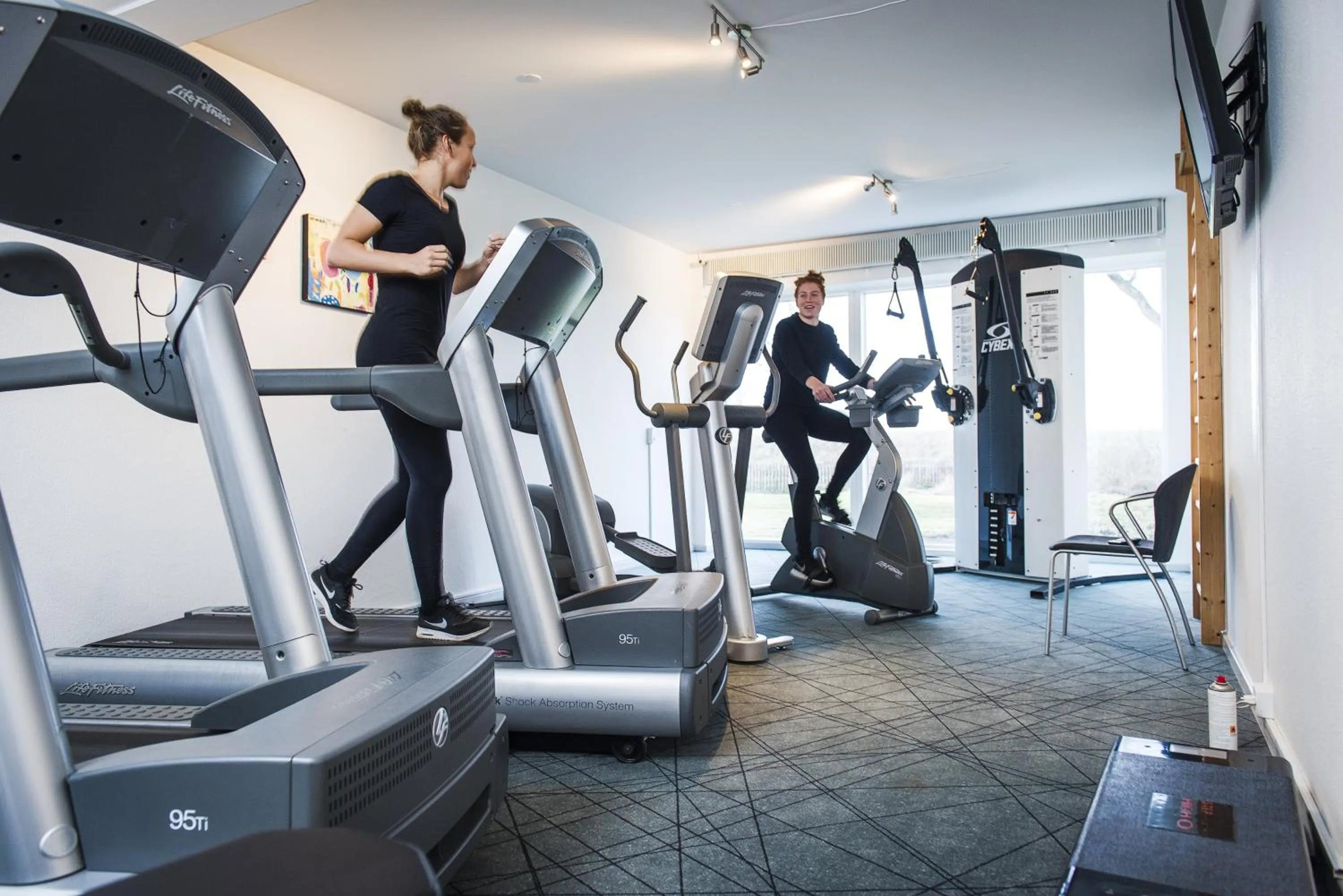 Fitness centre/facilities in Fjordgaarden - Spa - Hotel - Konference