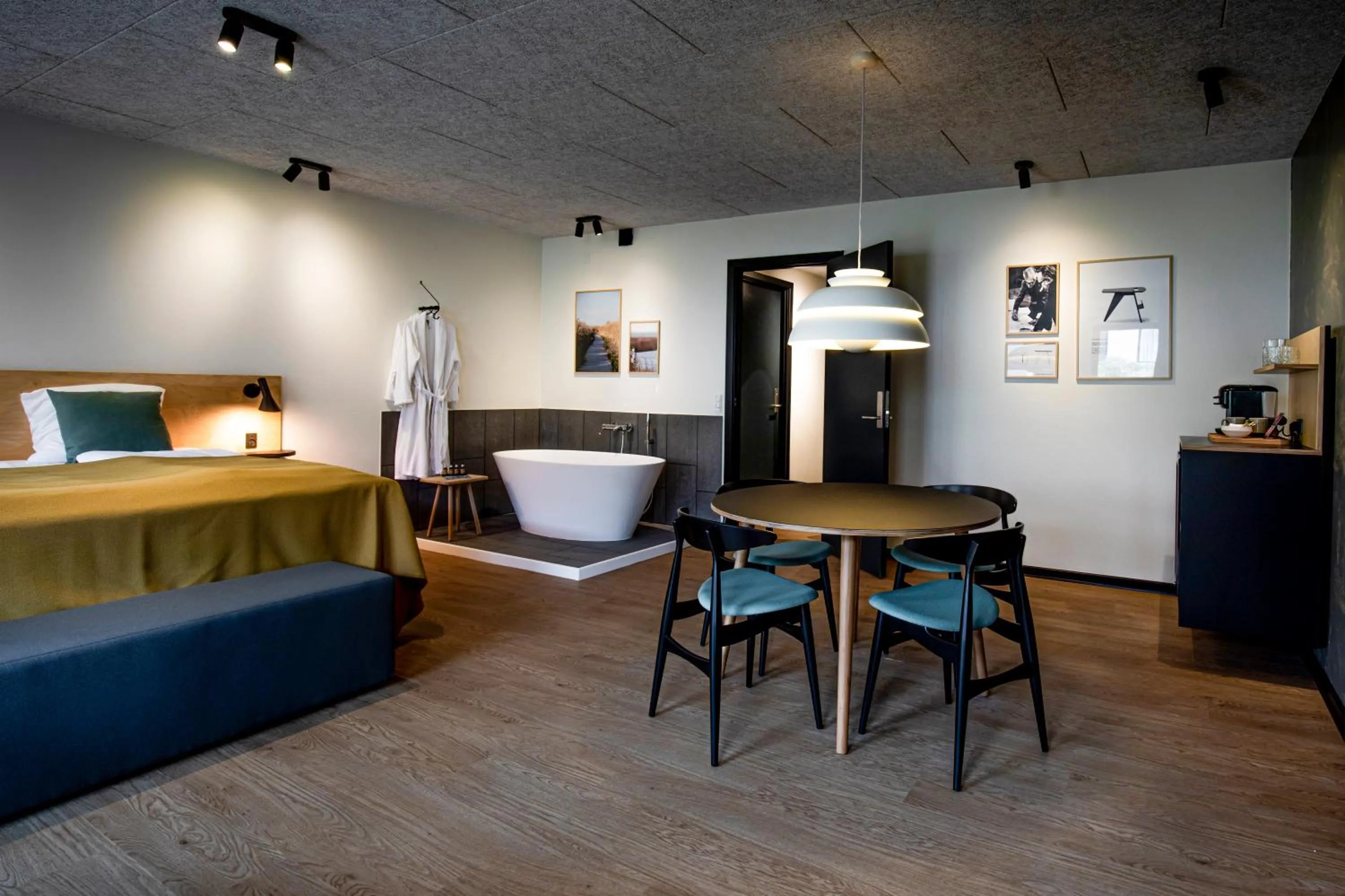 Bed in Fjordgaarden - Spa - Hotel - Konference