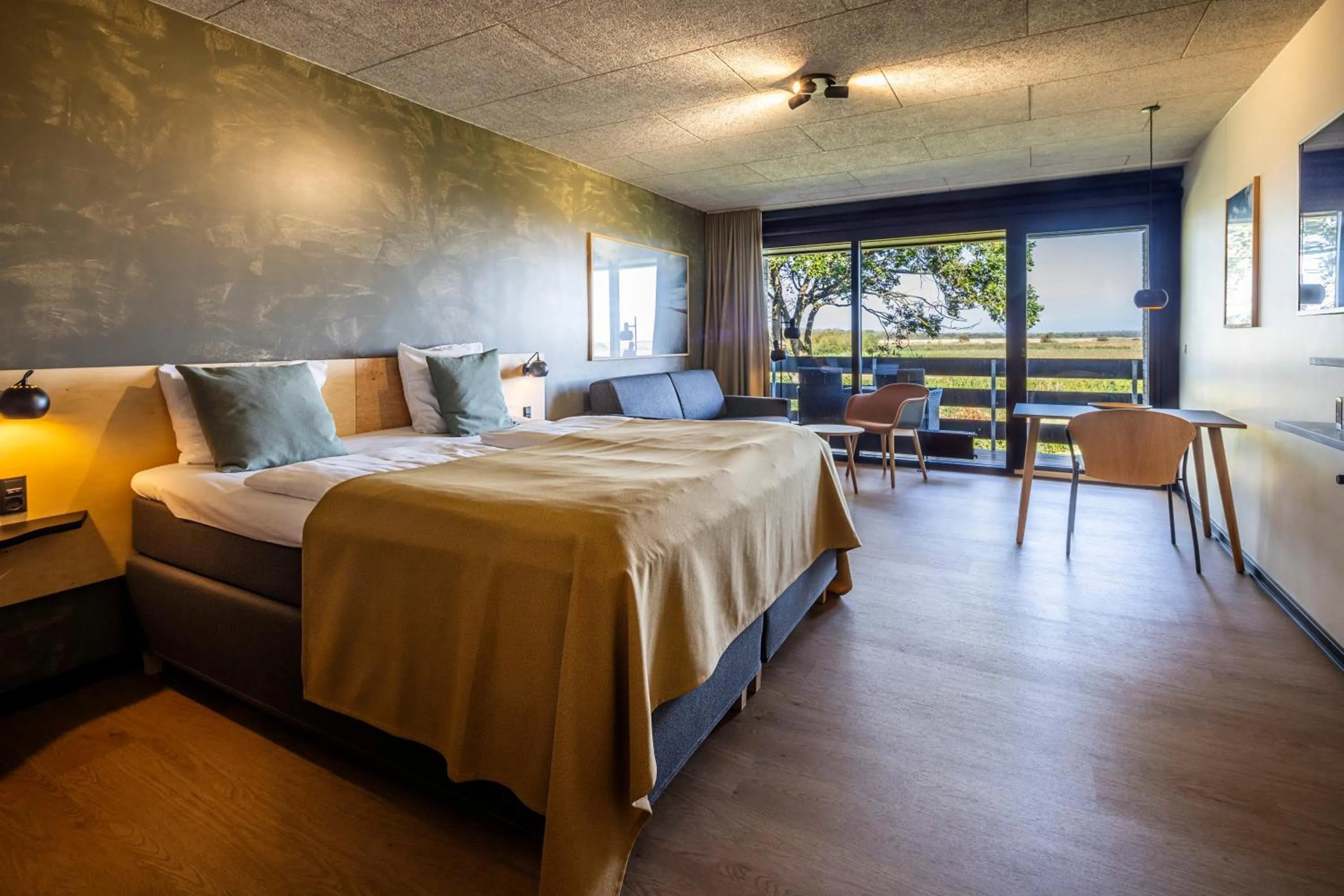 Photo of the whole room, Bed in Fjordgaarden - Spa - Hotel - Konference