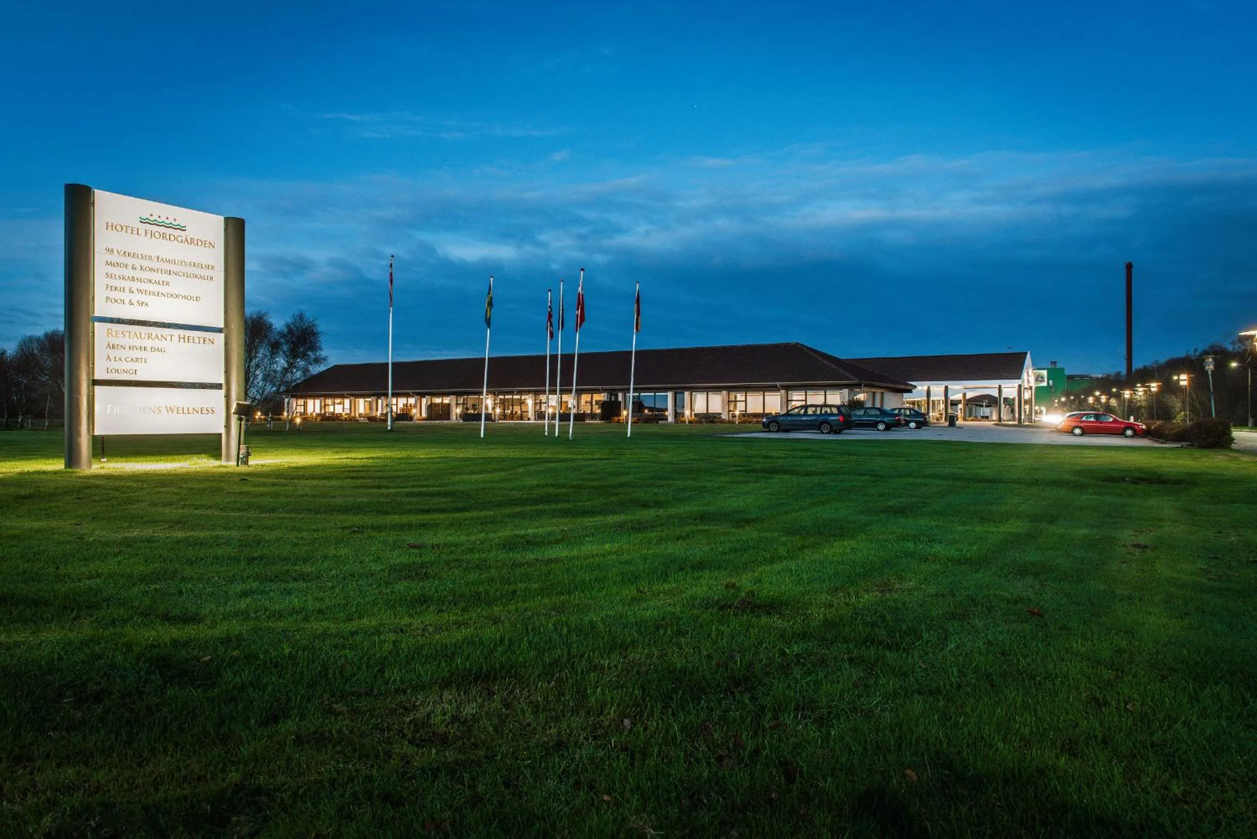 Garden in Fjordgaarden - Spa - Hotel - Konference