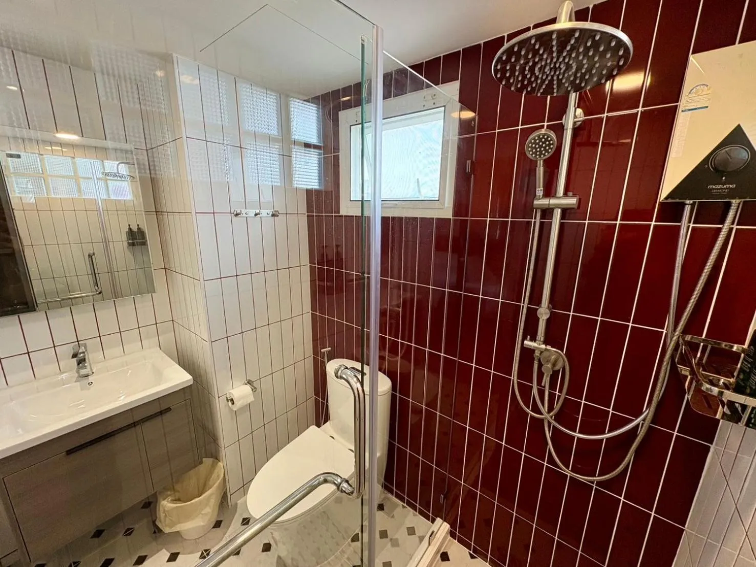 Bathroom in U Sabai Hotel Bangkok