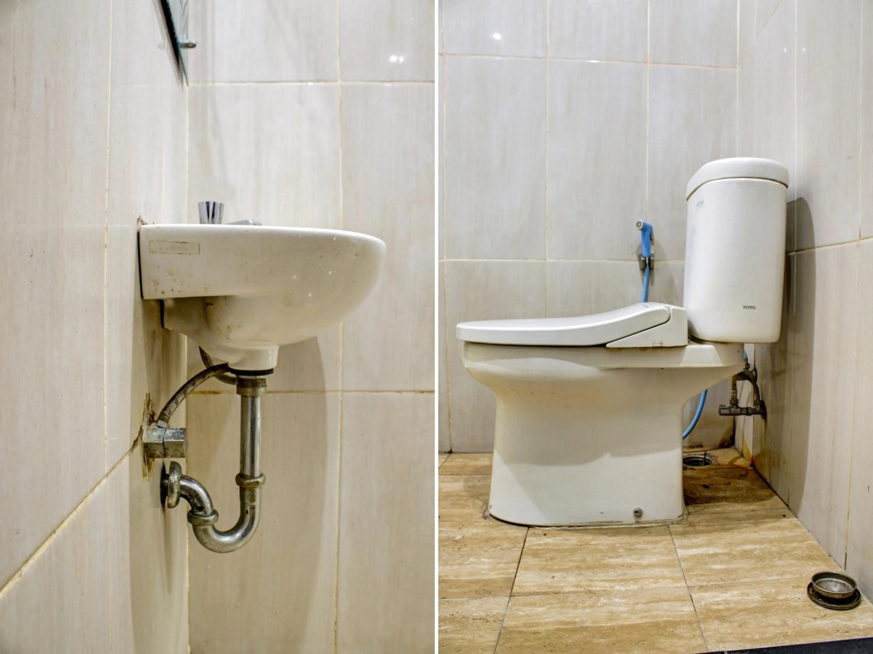 Bathroom in RedDoorz Syariah near Q-Mall Banjarbaru