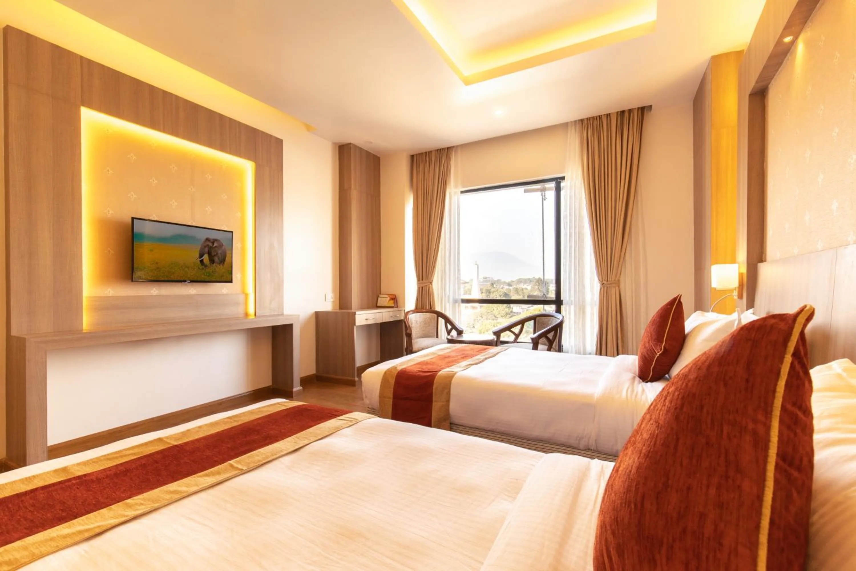 Bedroom, Bed in Landmark Kathmandu