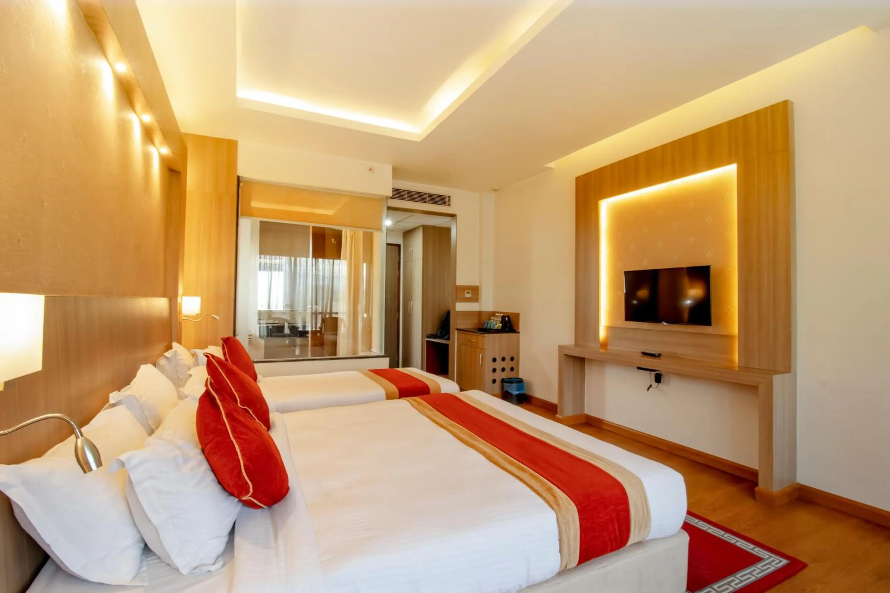 Bedroom, Bed in Landmark Kathmandu