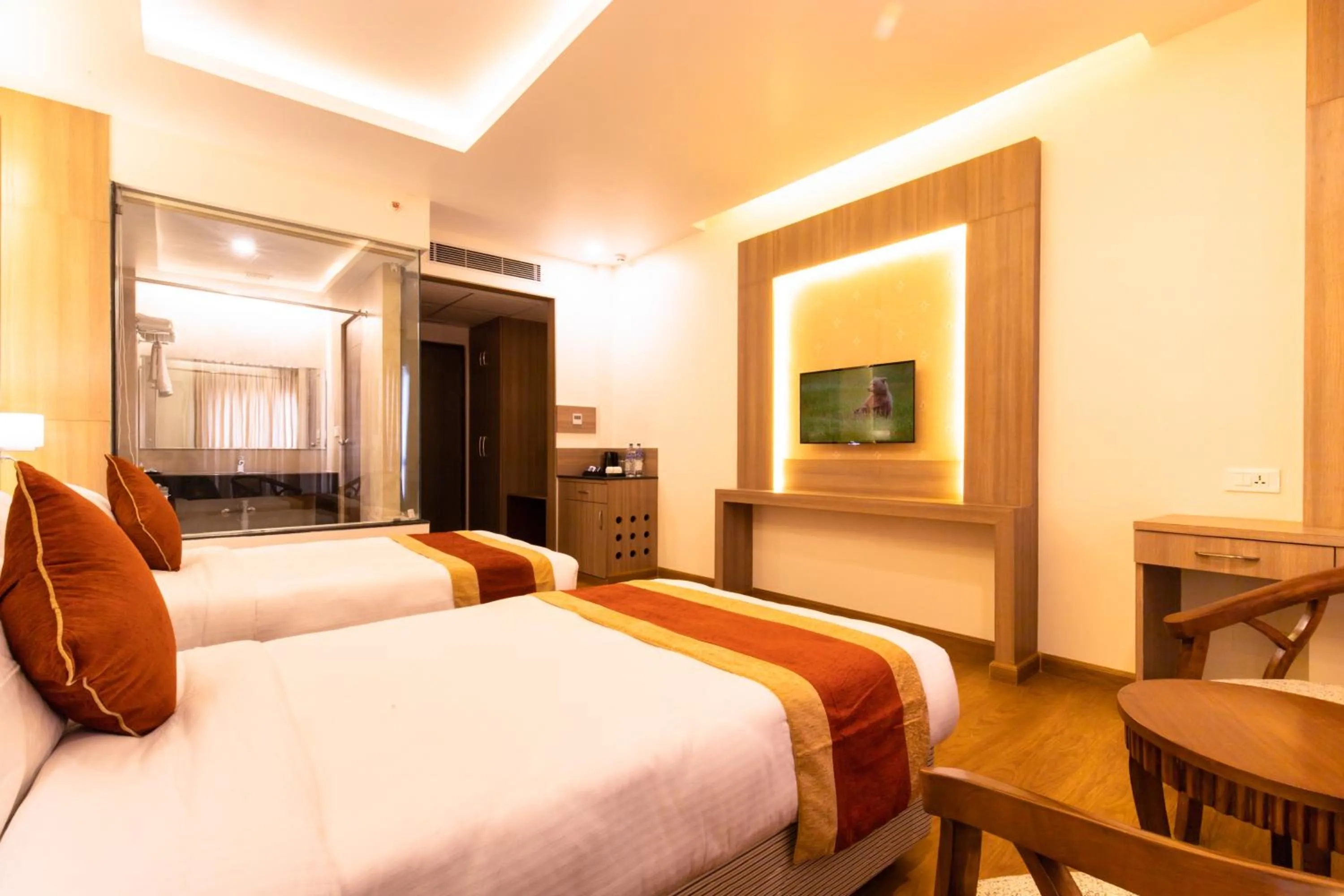 Bedroom, Bed in Landmark Kathmandu