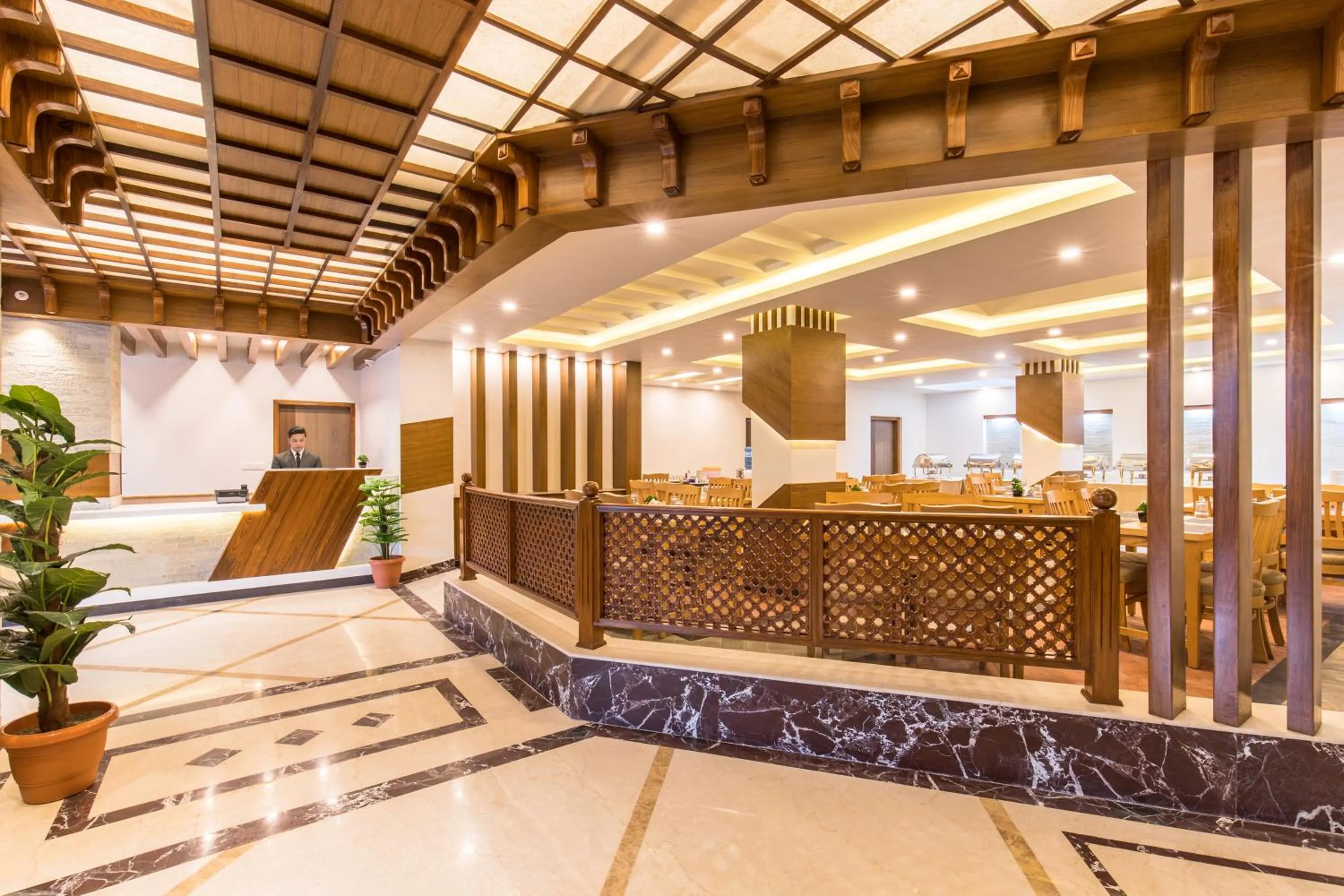 Lobby or reception in Landmark Kathmandu