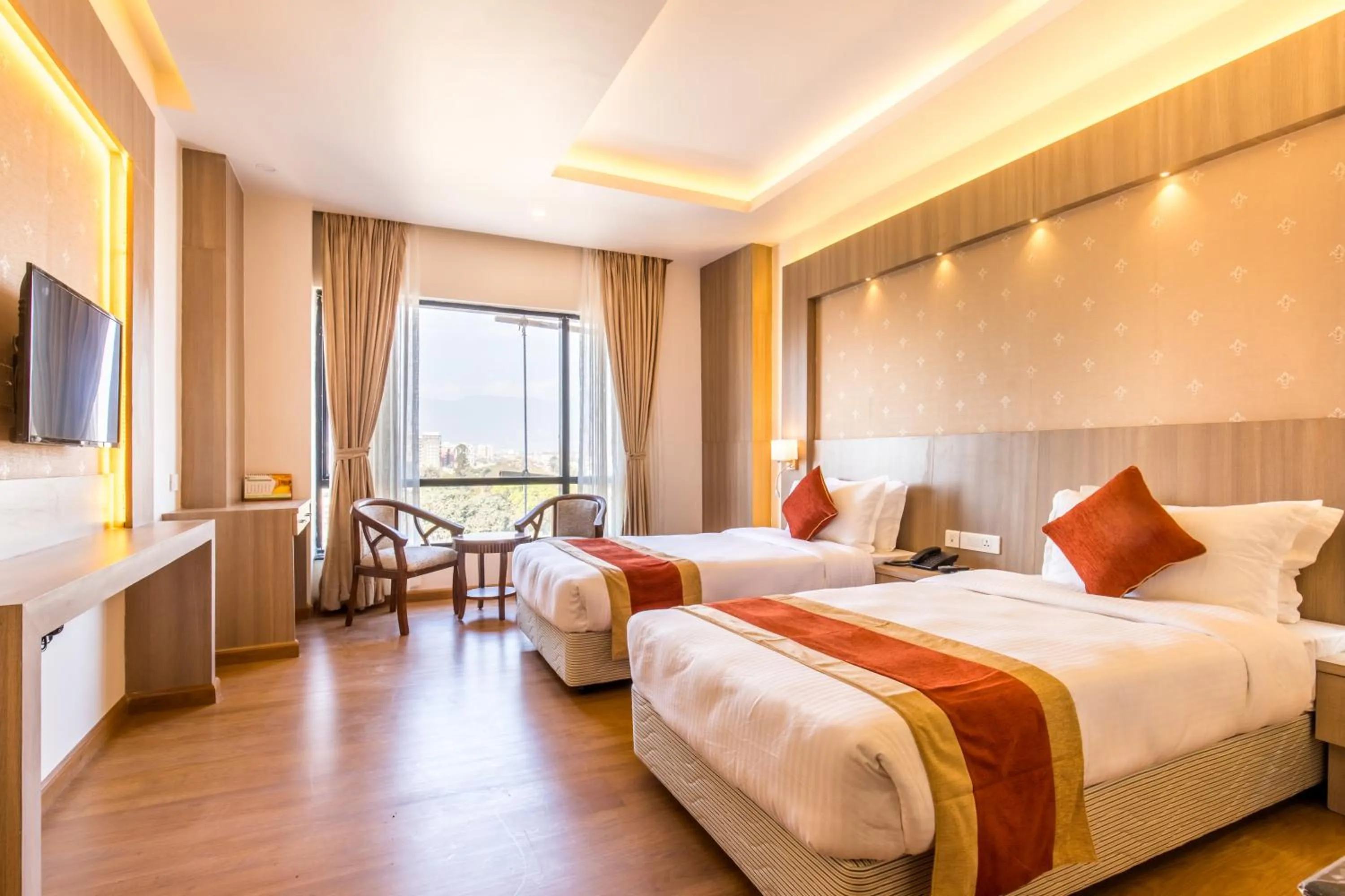 Bedroom, Bed in Landmark Kathmandu