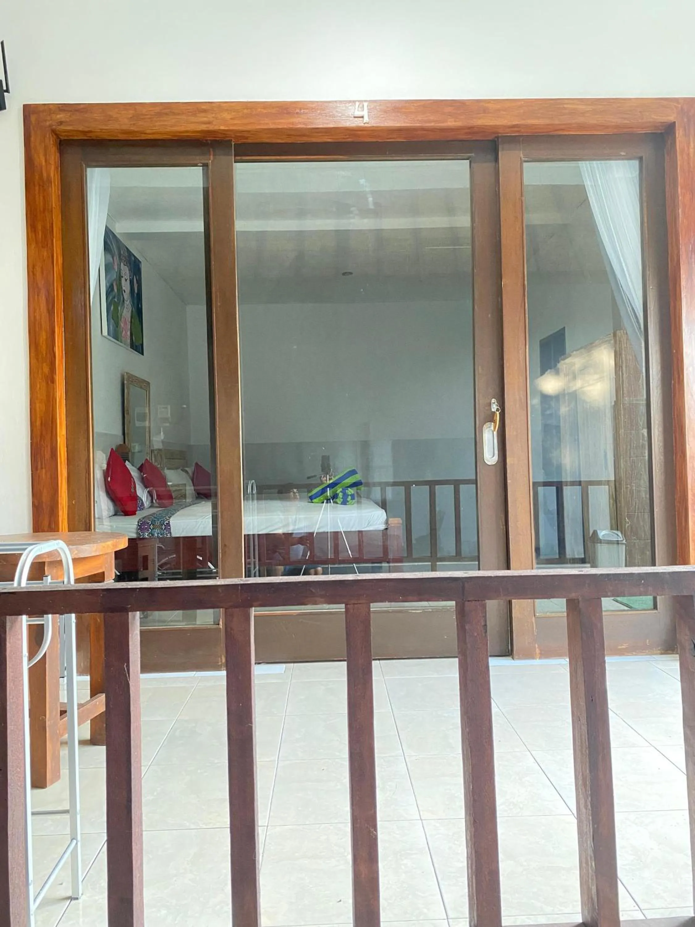 Bed in COCONUT BEACH BUNGALOWs & WARUNG 2