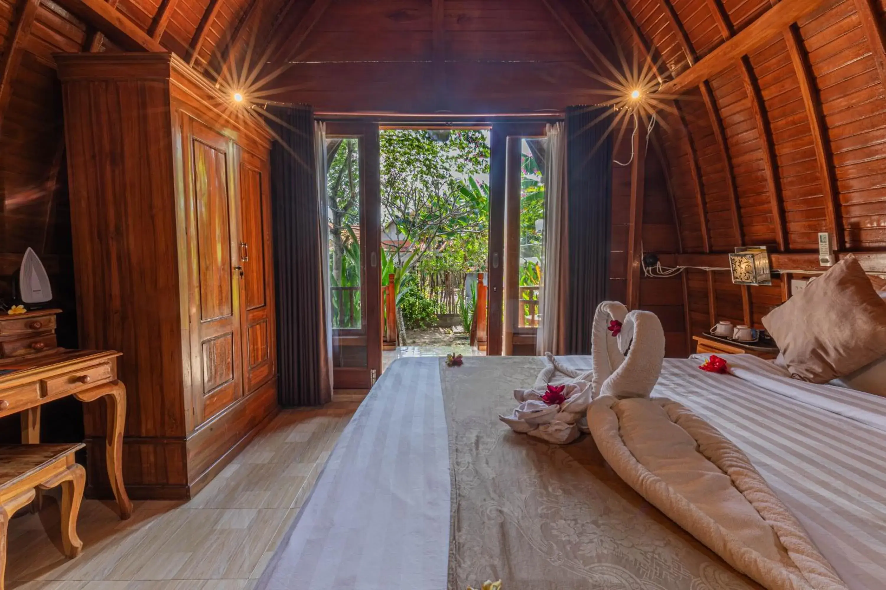 Deluxe Bungalow with Garden View in The Peace Arta Bungalow Deluxe Bungalow with Garden View in The Peace Arta Bungalow