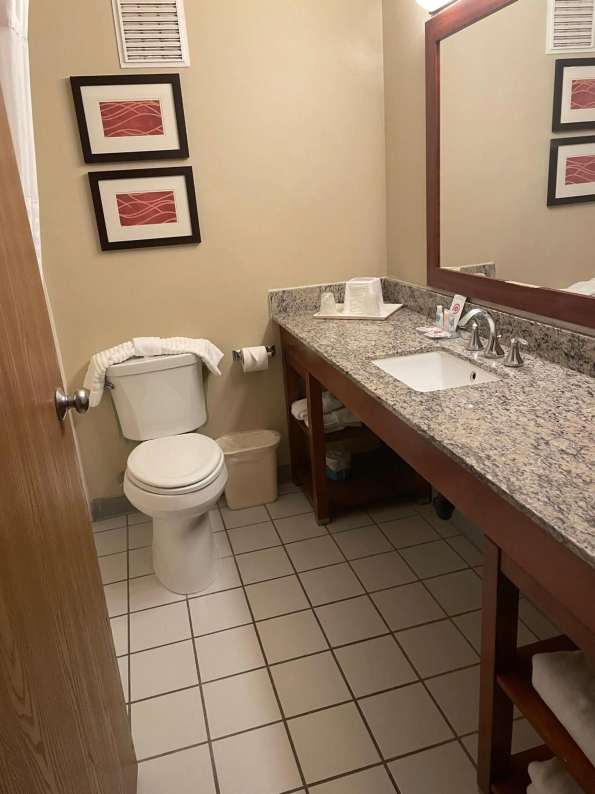 Bathroom in Comfort Inn Ellensburg