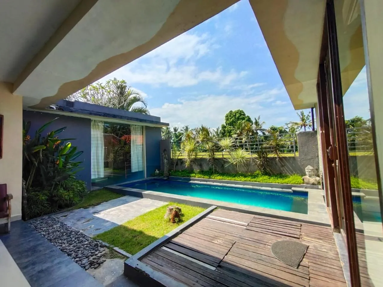Pool view in Asri Sari Ubud Villa & Resort