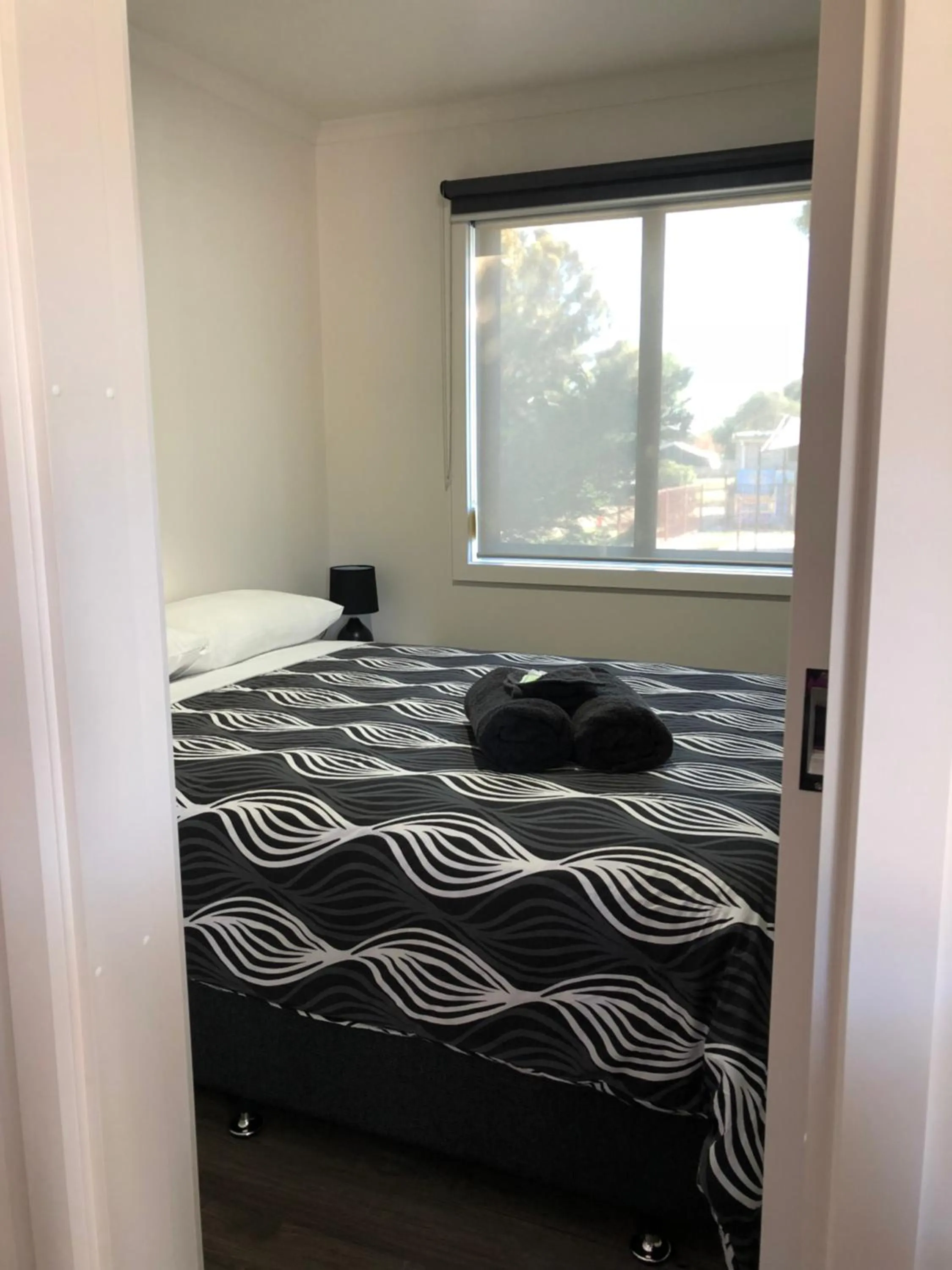 Bedroom, Bed in Acacia Caravan Park & Holiday Units