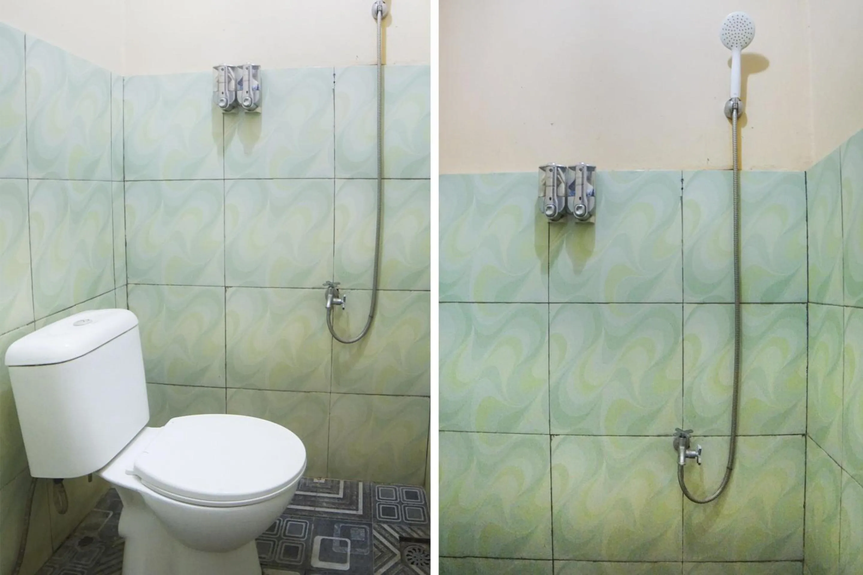 Bathroom in Hotel O Sky Residence Cengkeh