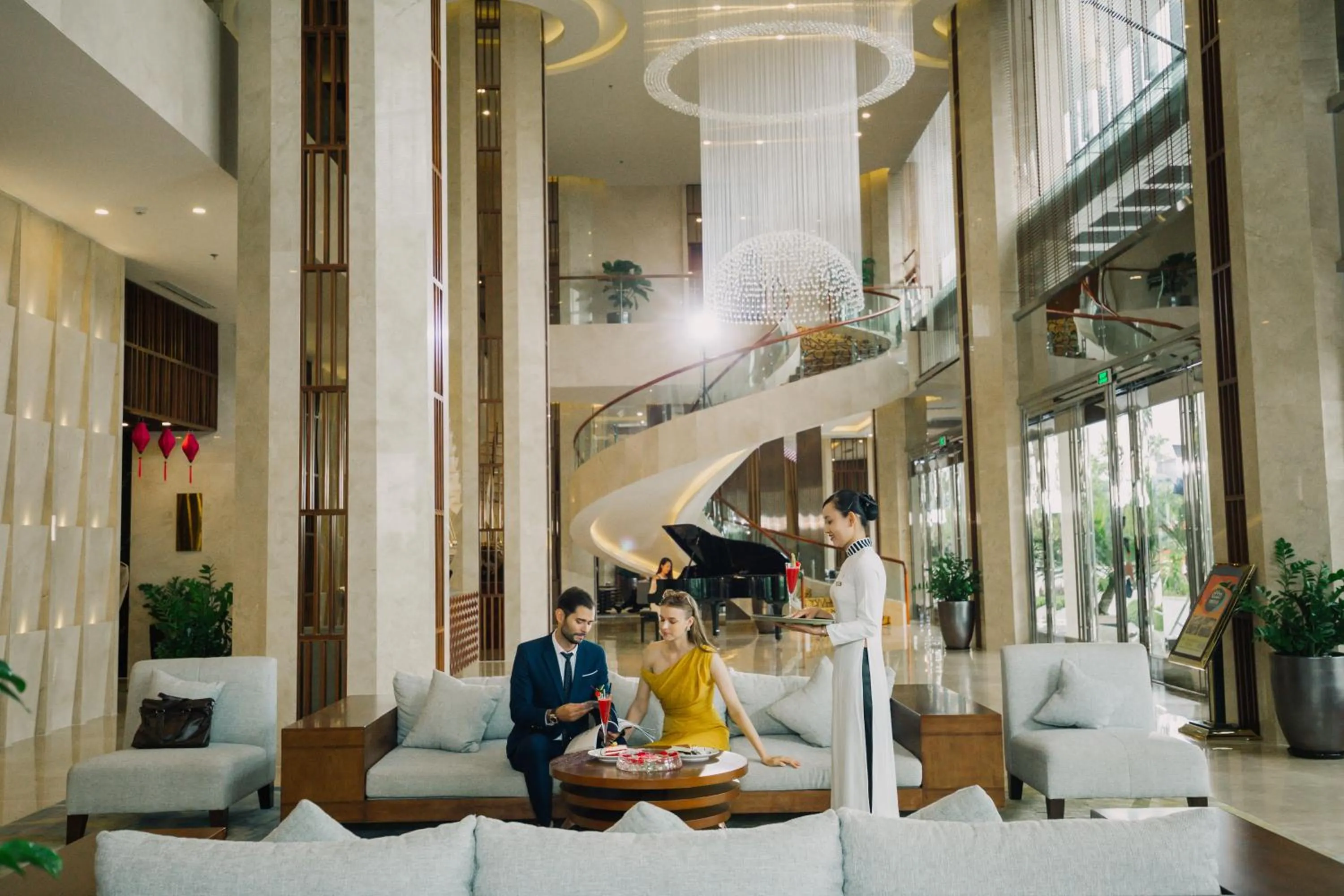 Lobby or reception in Central Luxury Hạ Long Hotel
