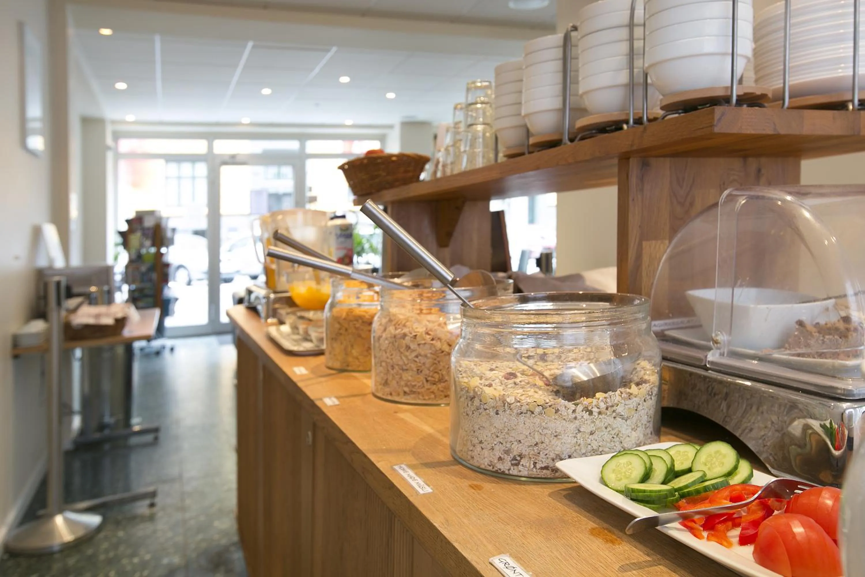 Continental breakfast in Hotel Copenhagen