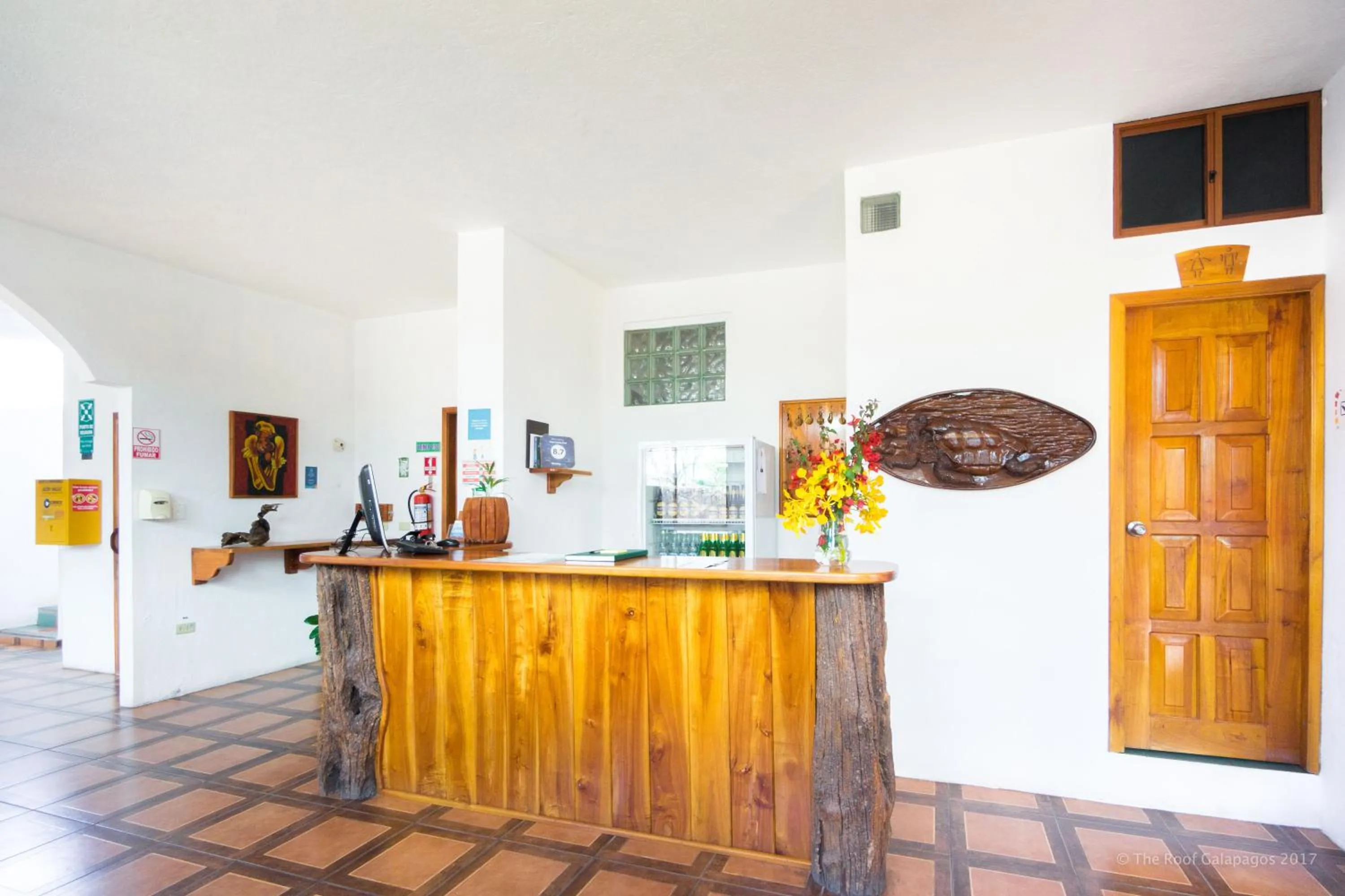 Lobby or reception in Galapagos Verde Azul