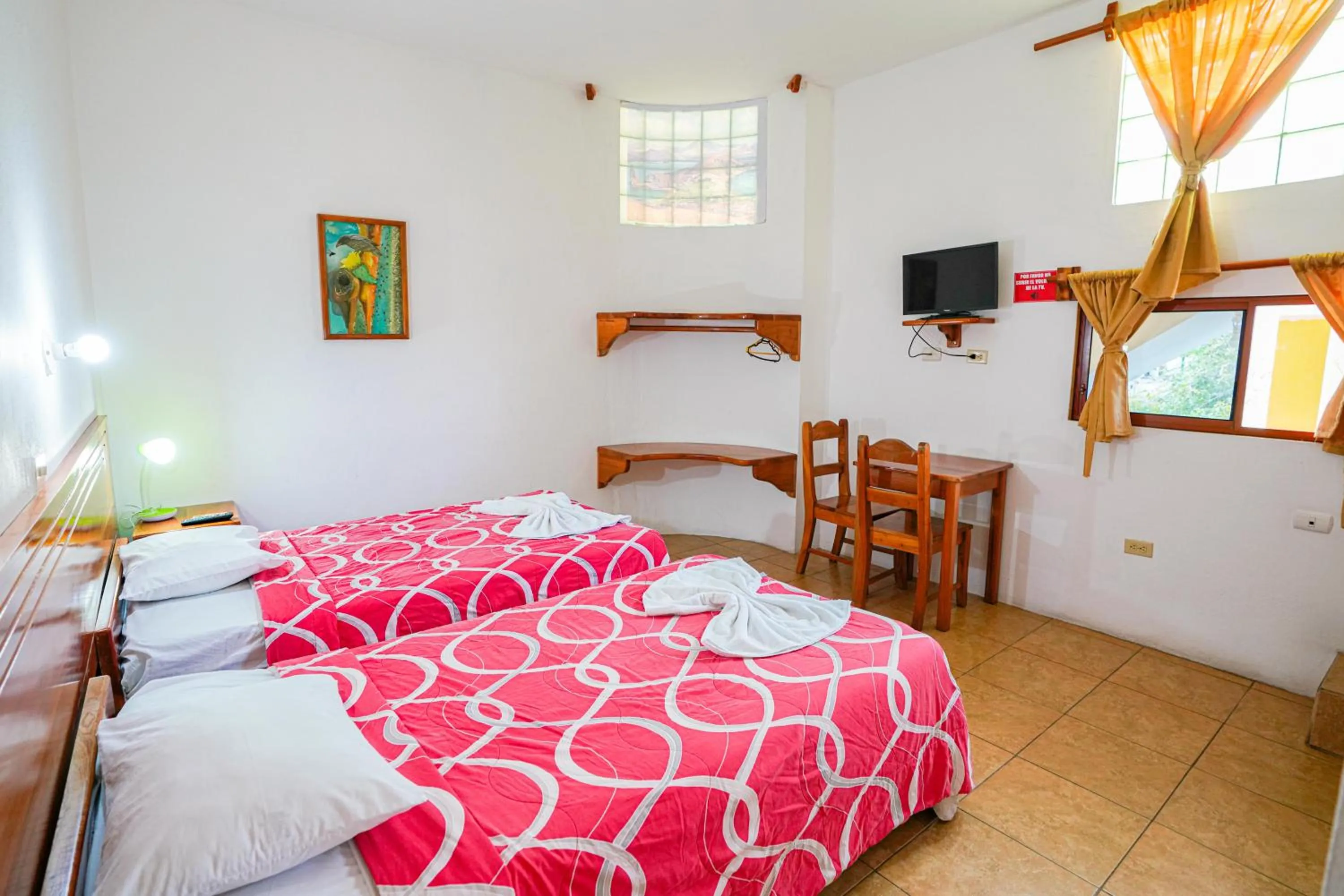 Bed in Galapagos Verde Azul