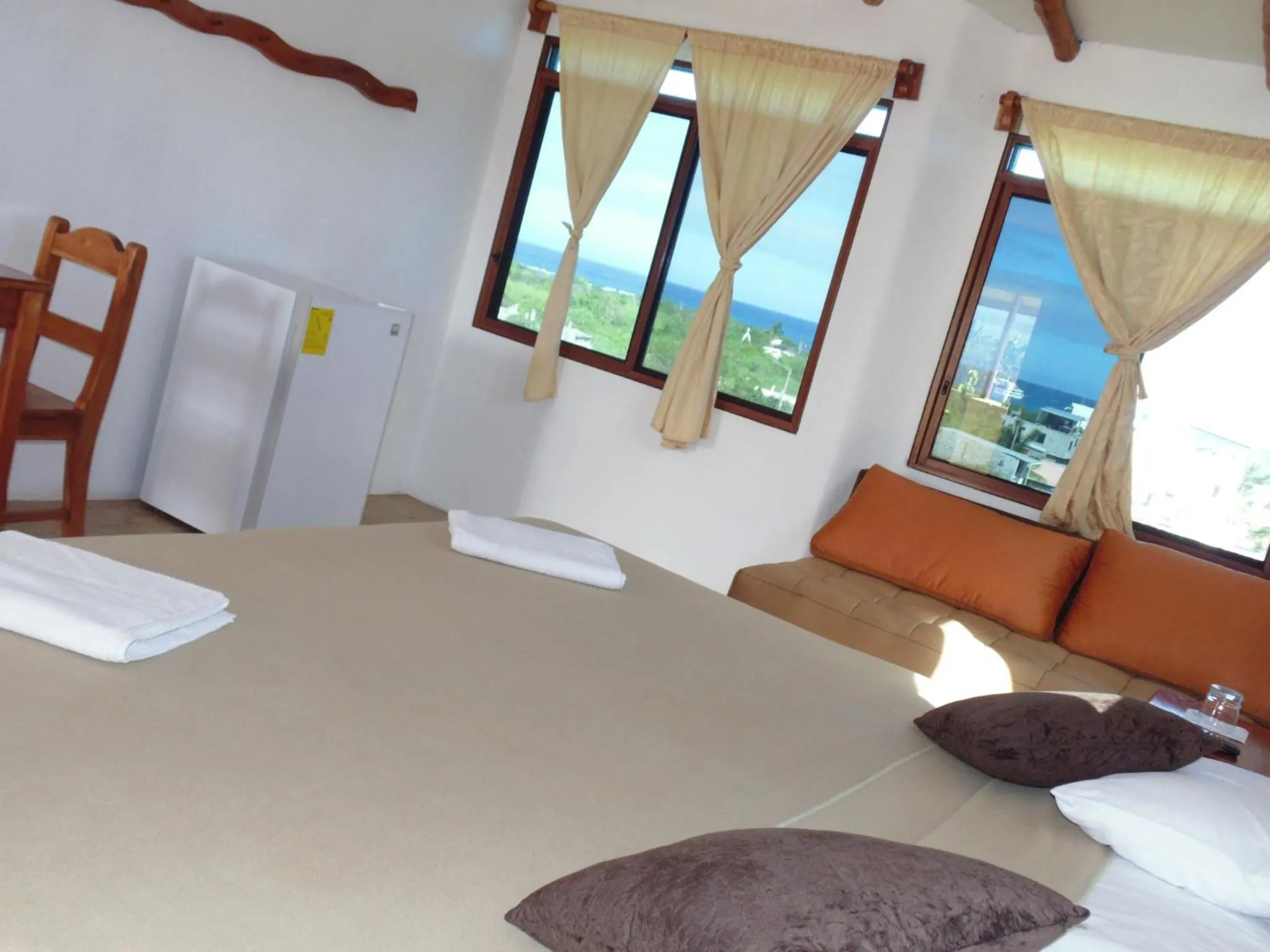 Bird's eye view, Bed in Galapagos Verde Azul