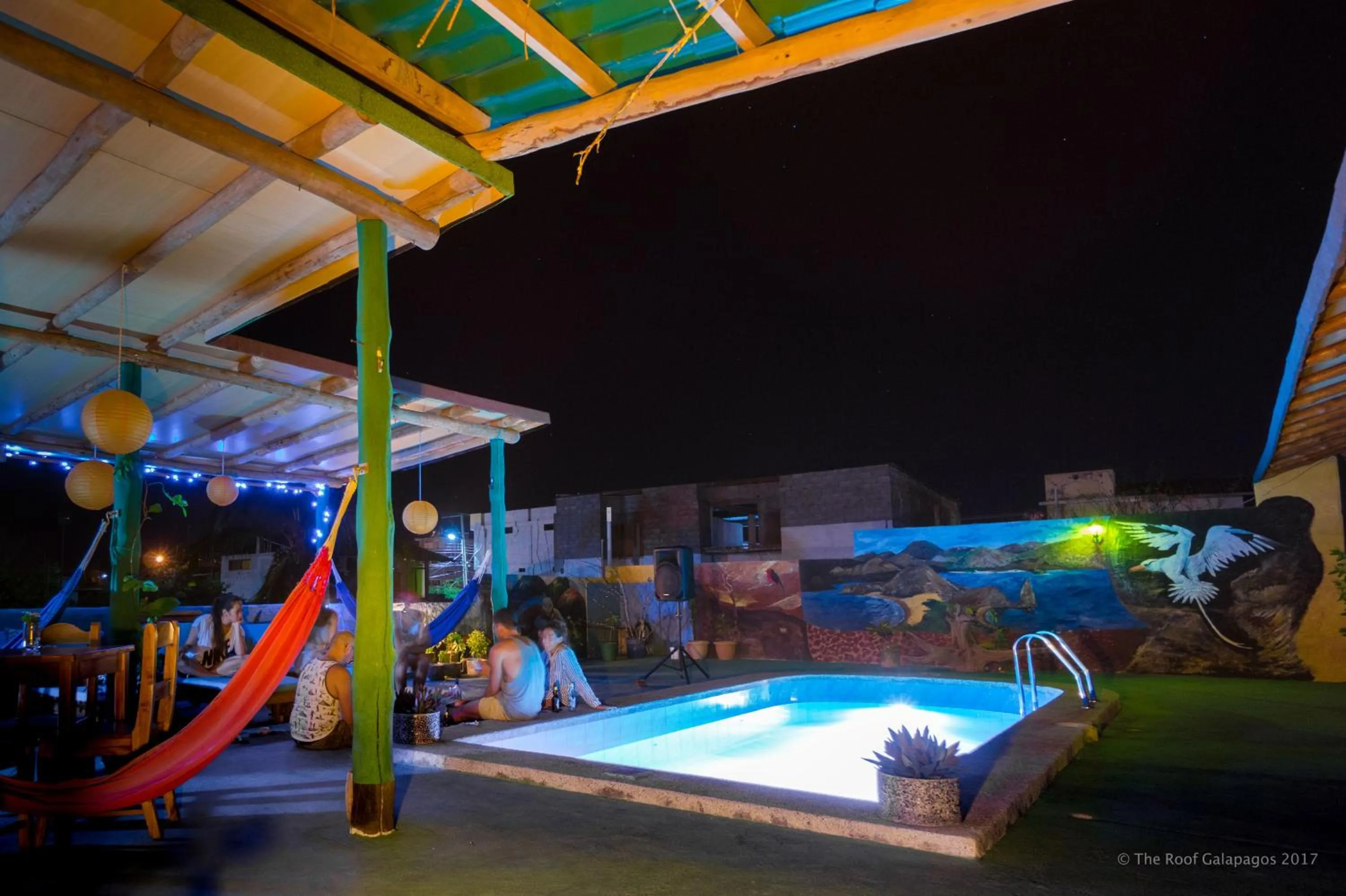 Garden in Galapagos Verde Azul