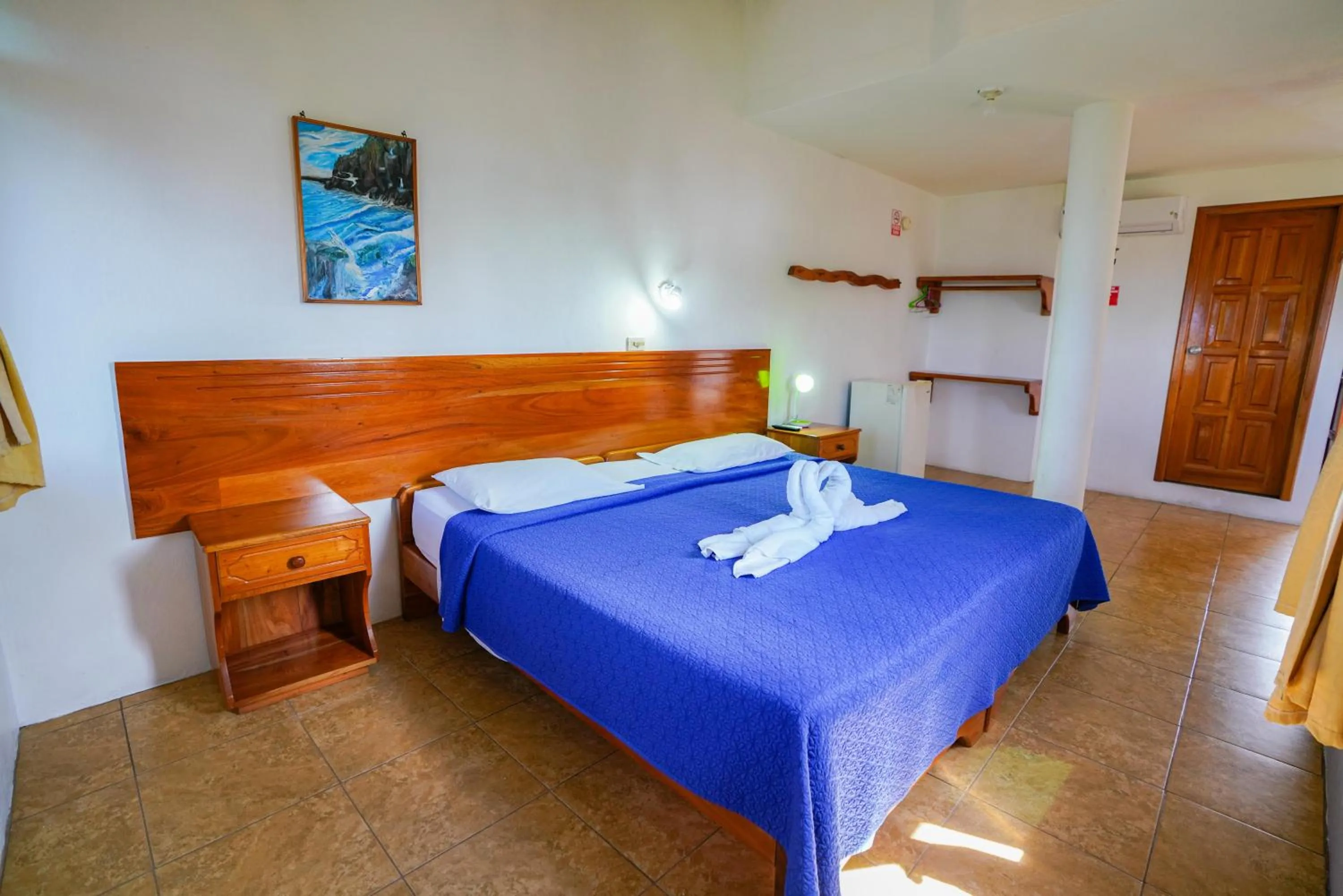 Bed in Galapagos Verde Azul