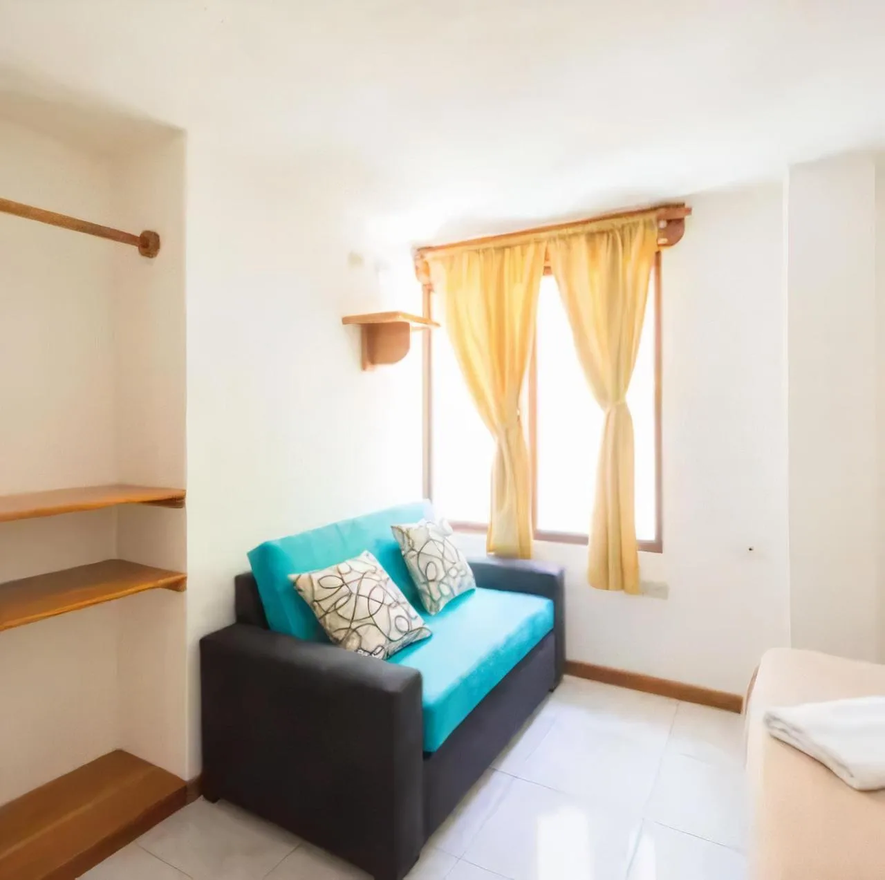 Bed in Galapagos Verde Azul