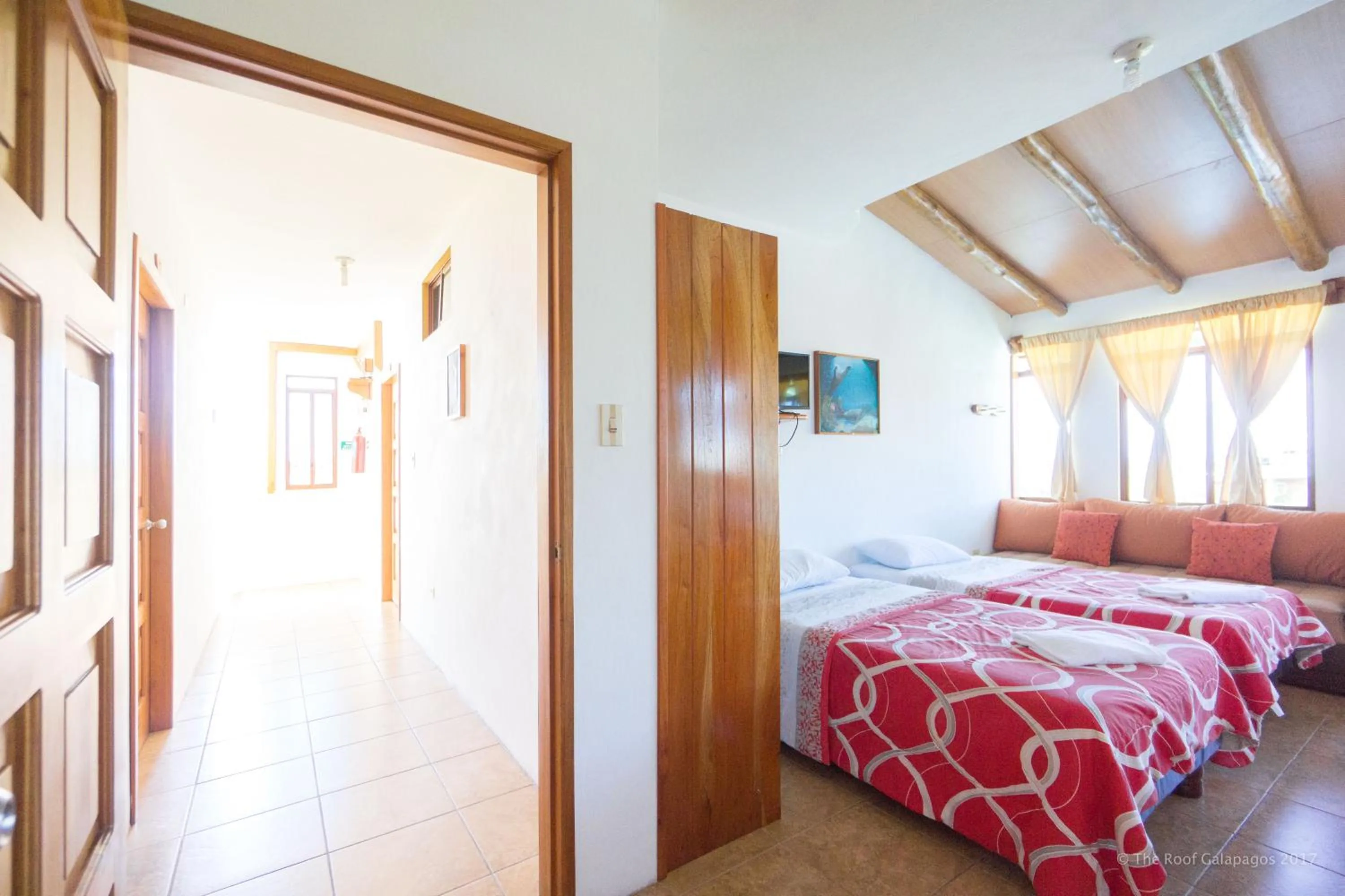 Photo of the whole room, Bed in Galapagos Verde Azul